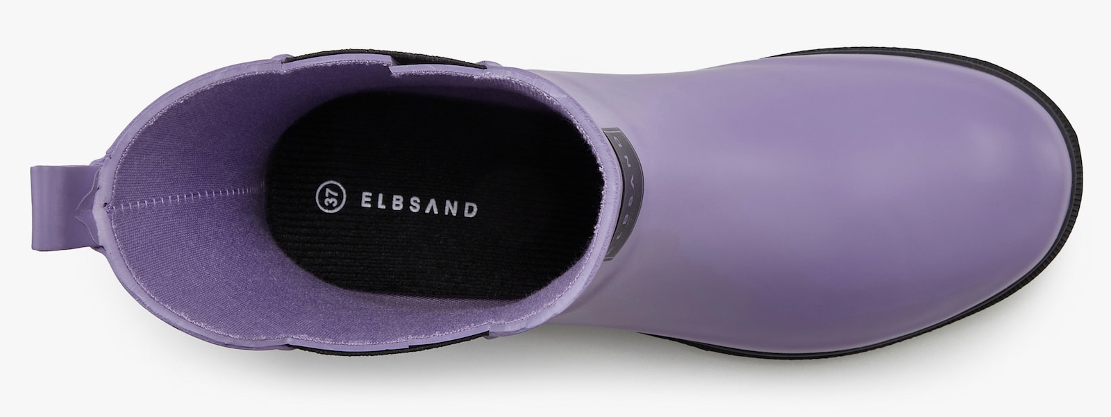 Elbsand Gummistiefelette - lila