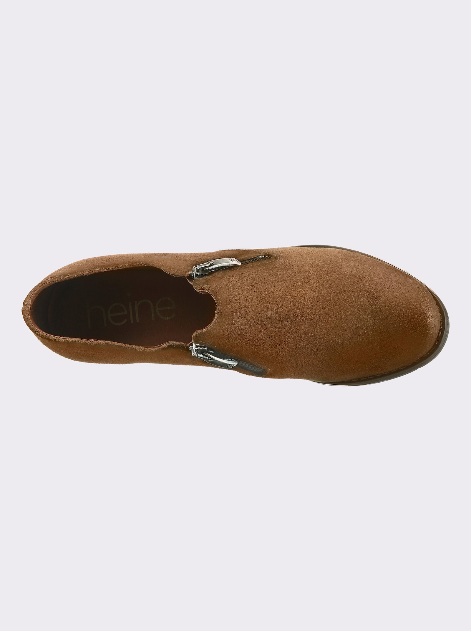 heine Kurzstiefelette - camel-braun