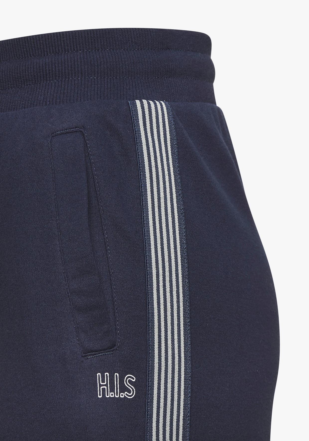 H.I.S Pantalon détente - marine