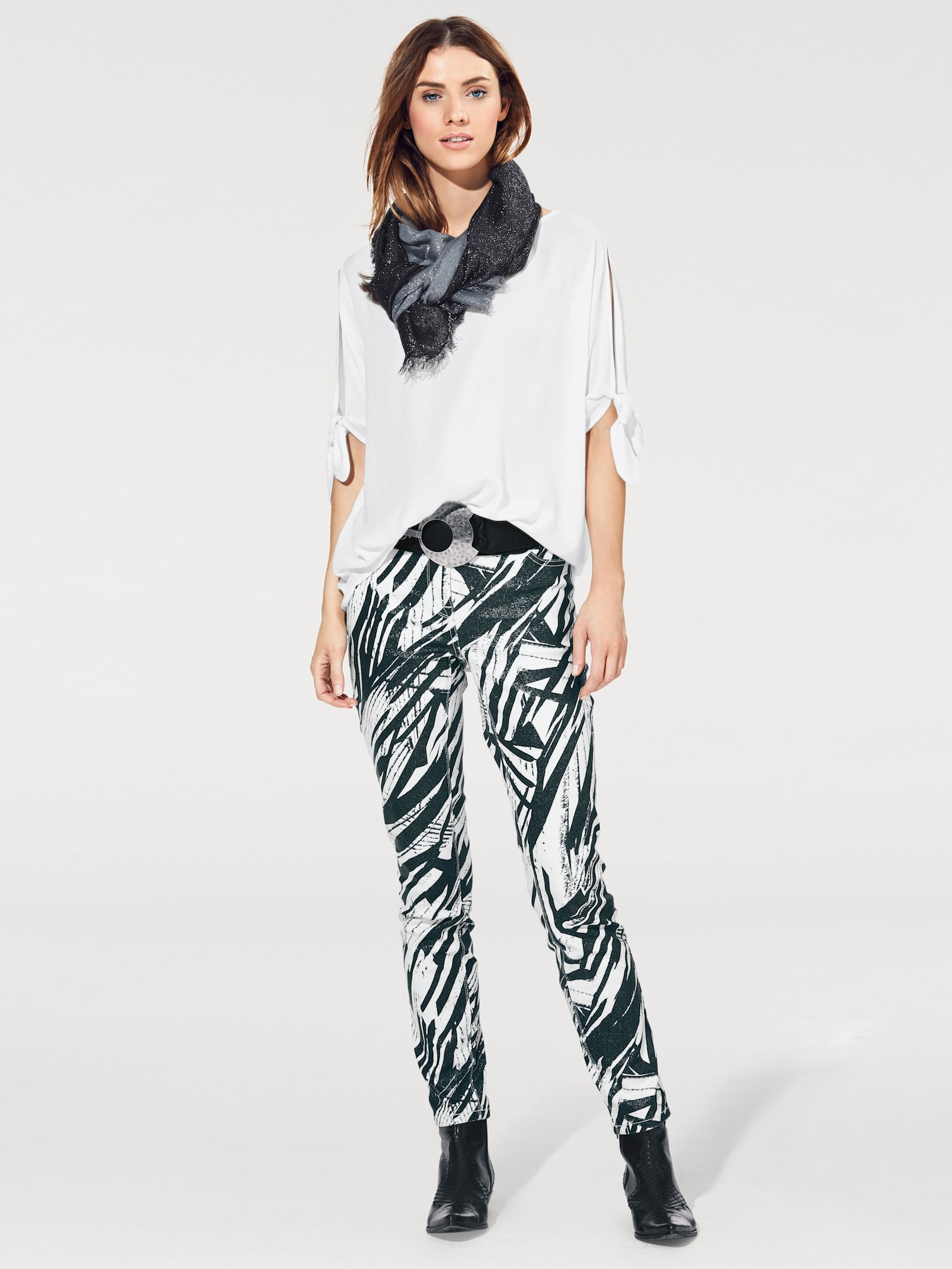 heine Schlupfbluse - weiß