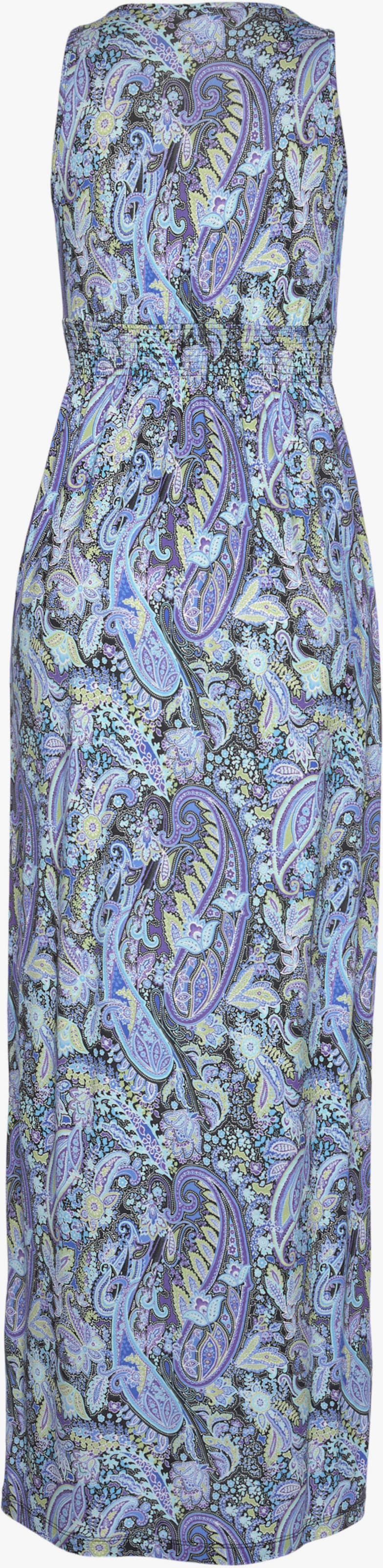 LASCANA Maxikleid - blau-bedruckt