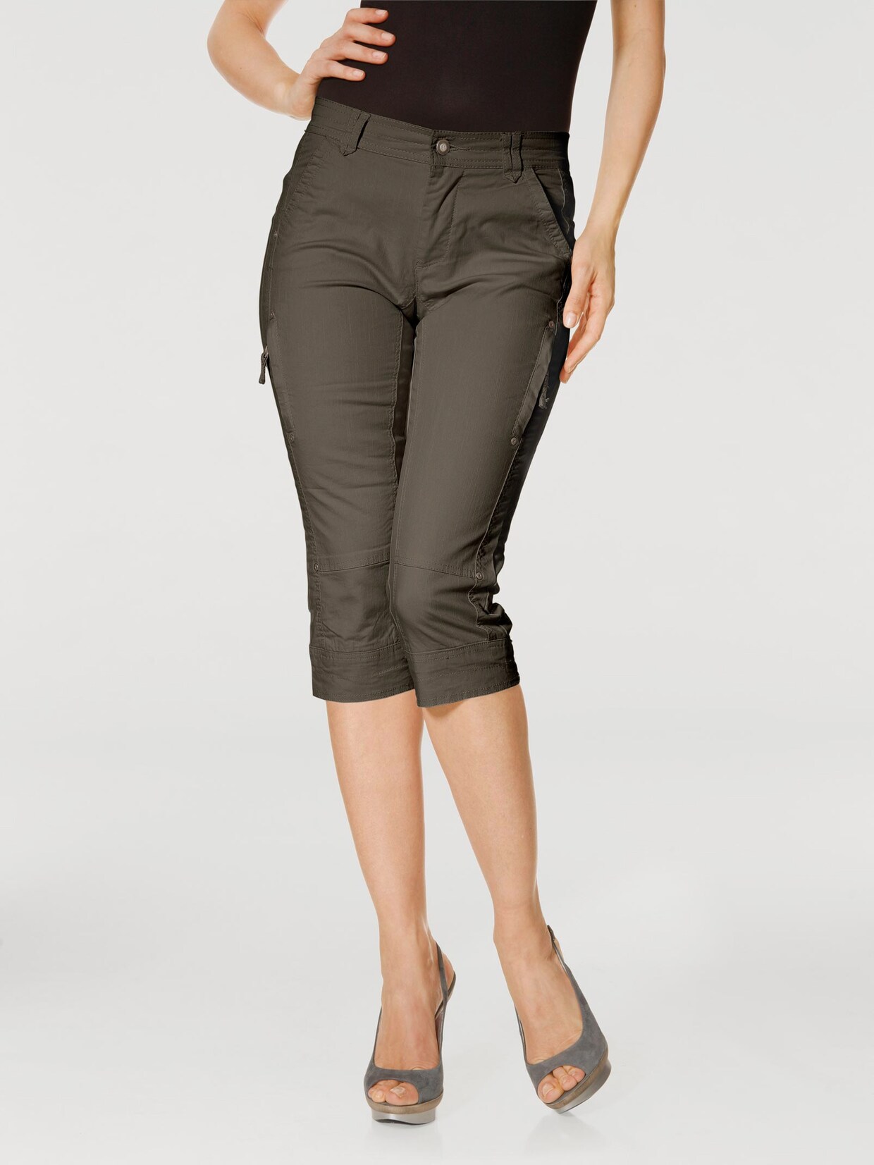 Best Connections Capri-Hose - khaki