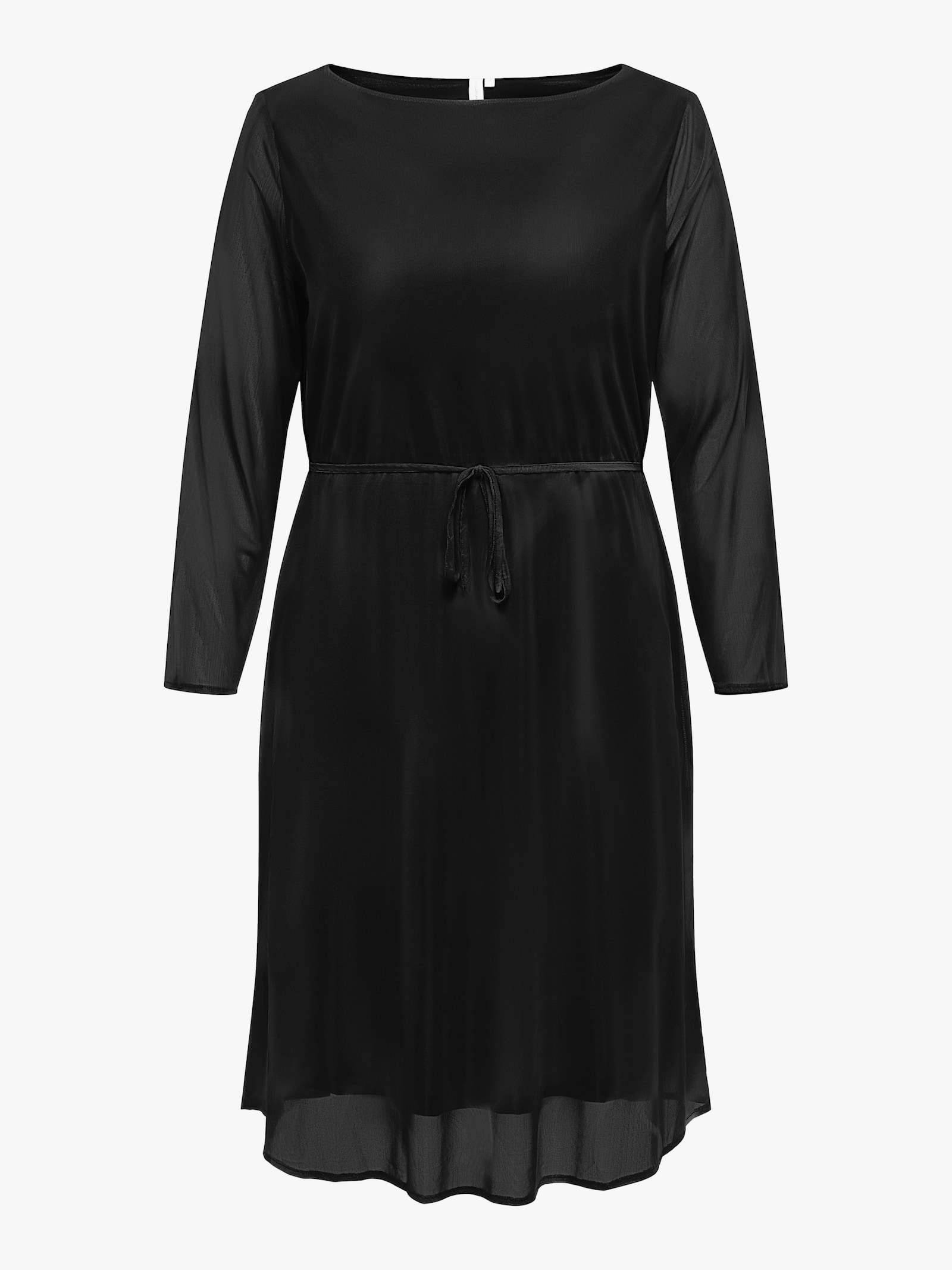 Chiffonkleid - black