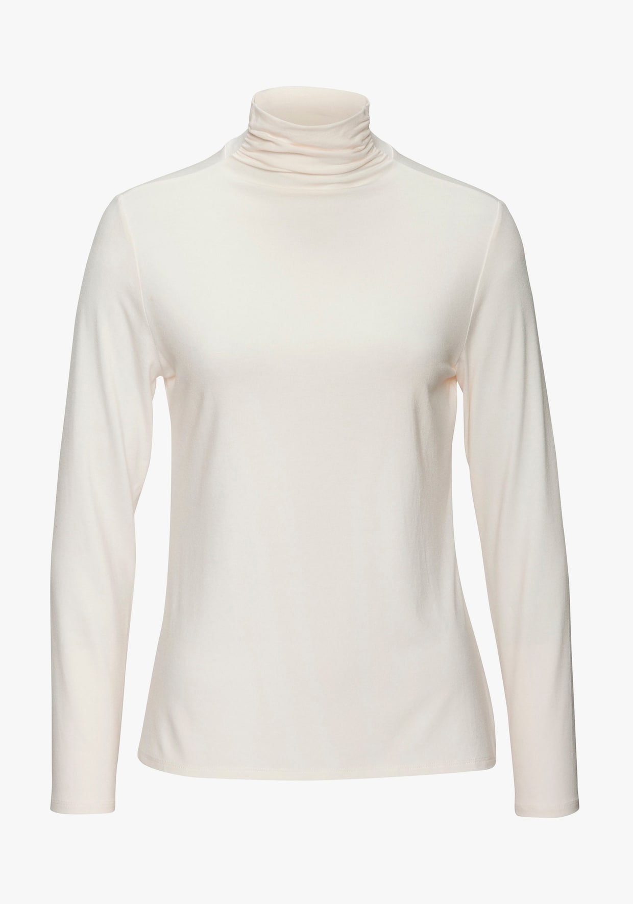 LASCANA Stehkragenshirt - creme