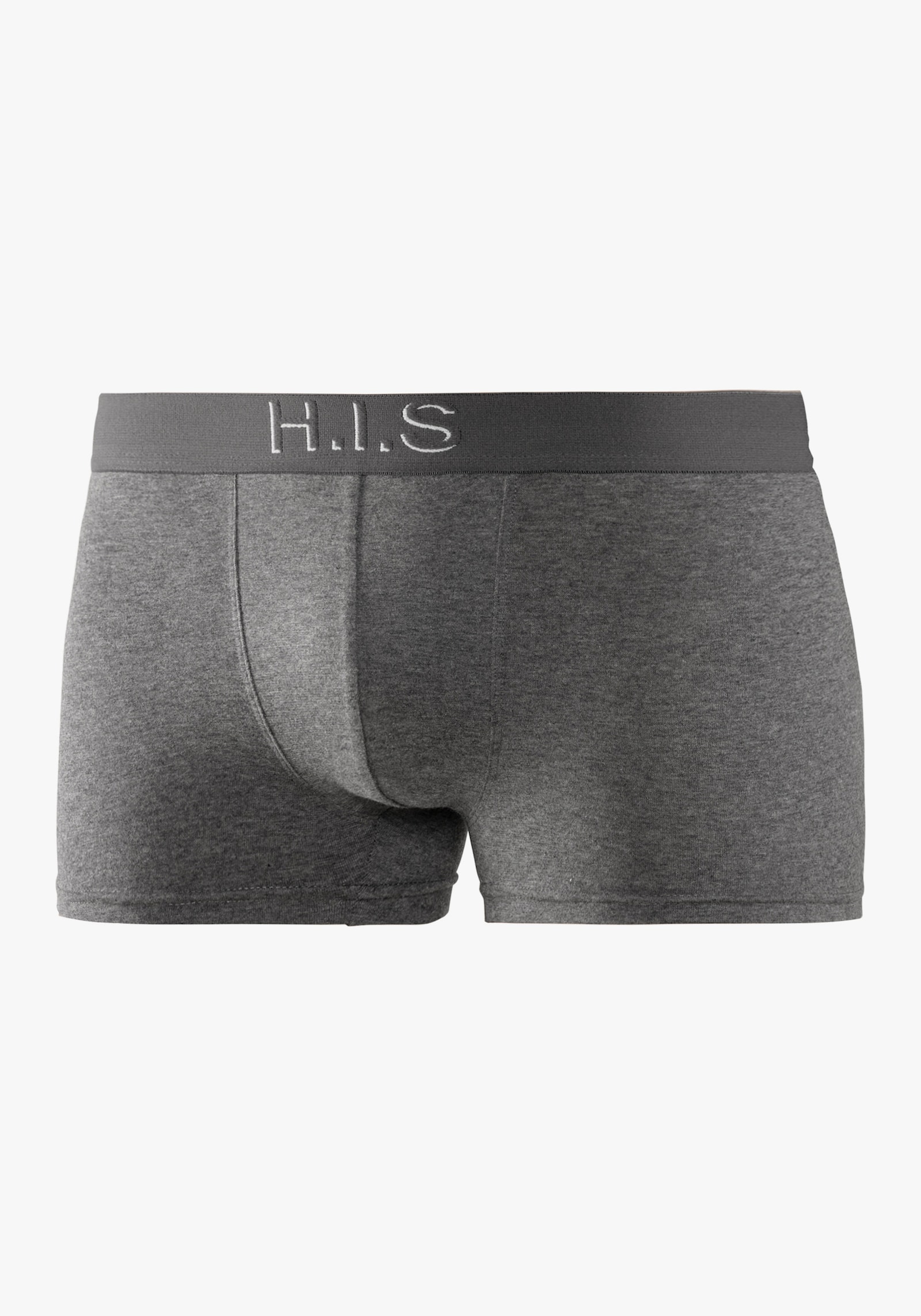 H.I.S Boxer - grau-meliert, schwarz, navy, rot, blau