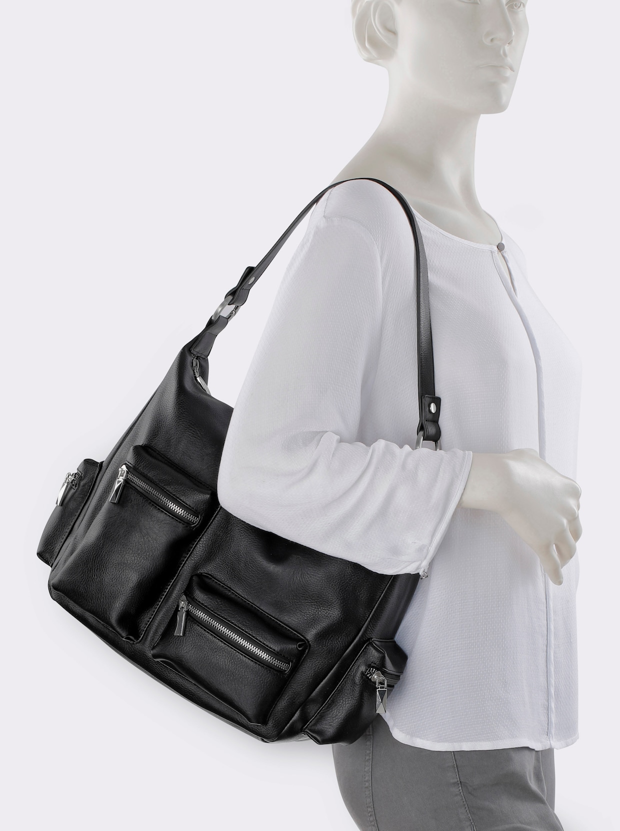 heine Tas - zwart