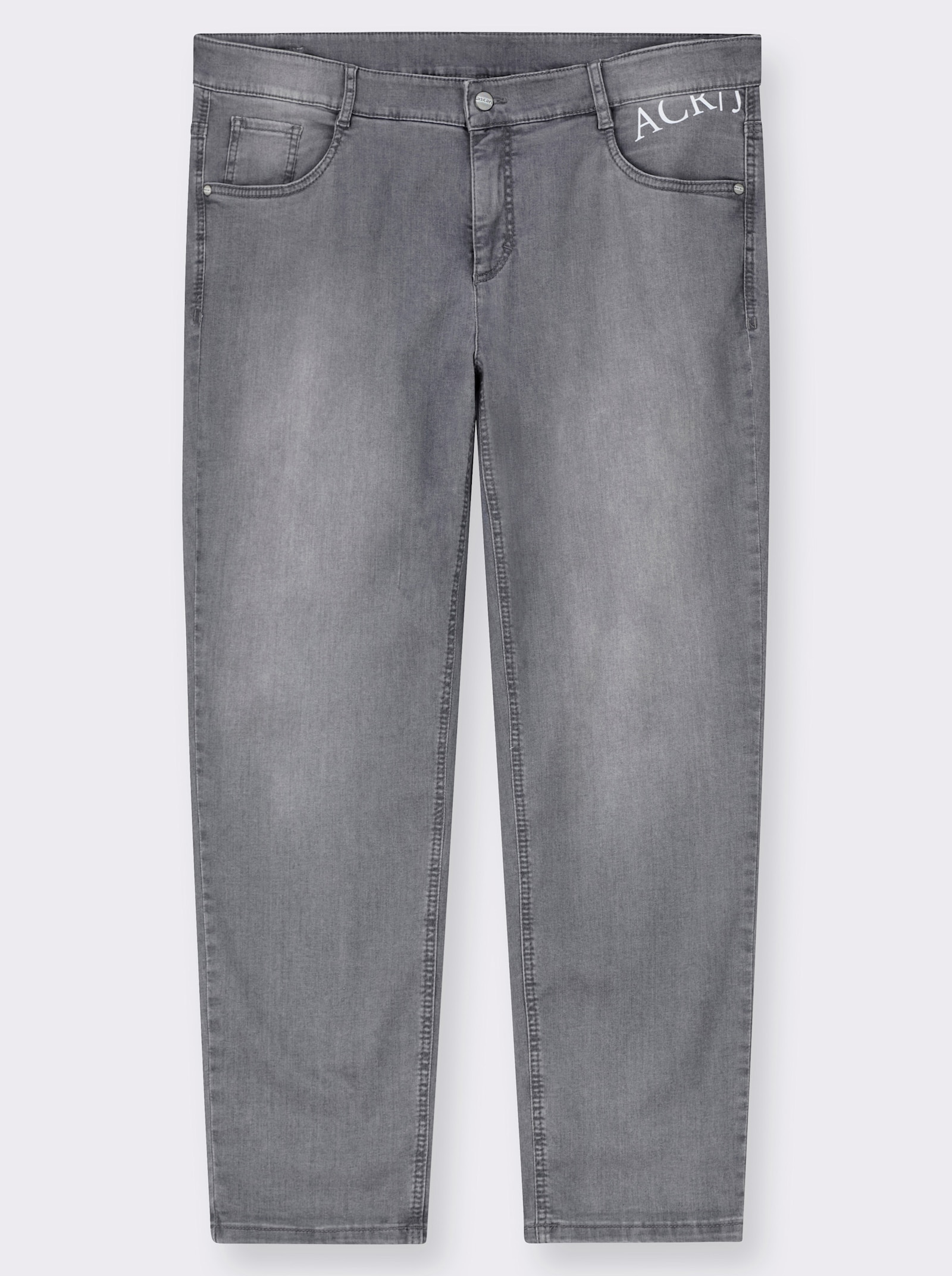 Ascari 5-Pocket-Jeans mit Push-up-Effekt - grey denim