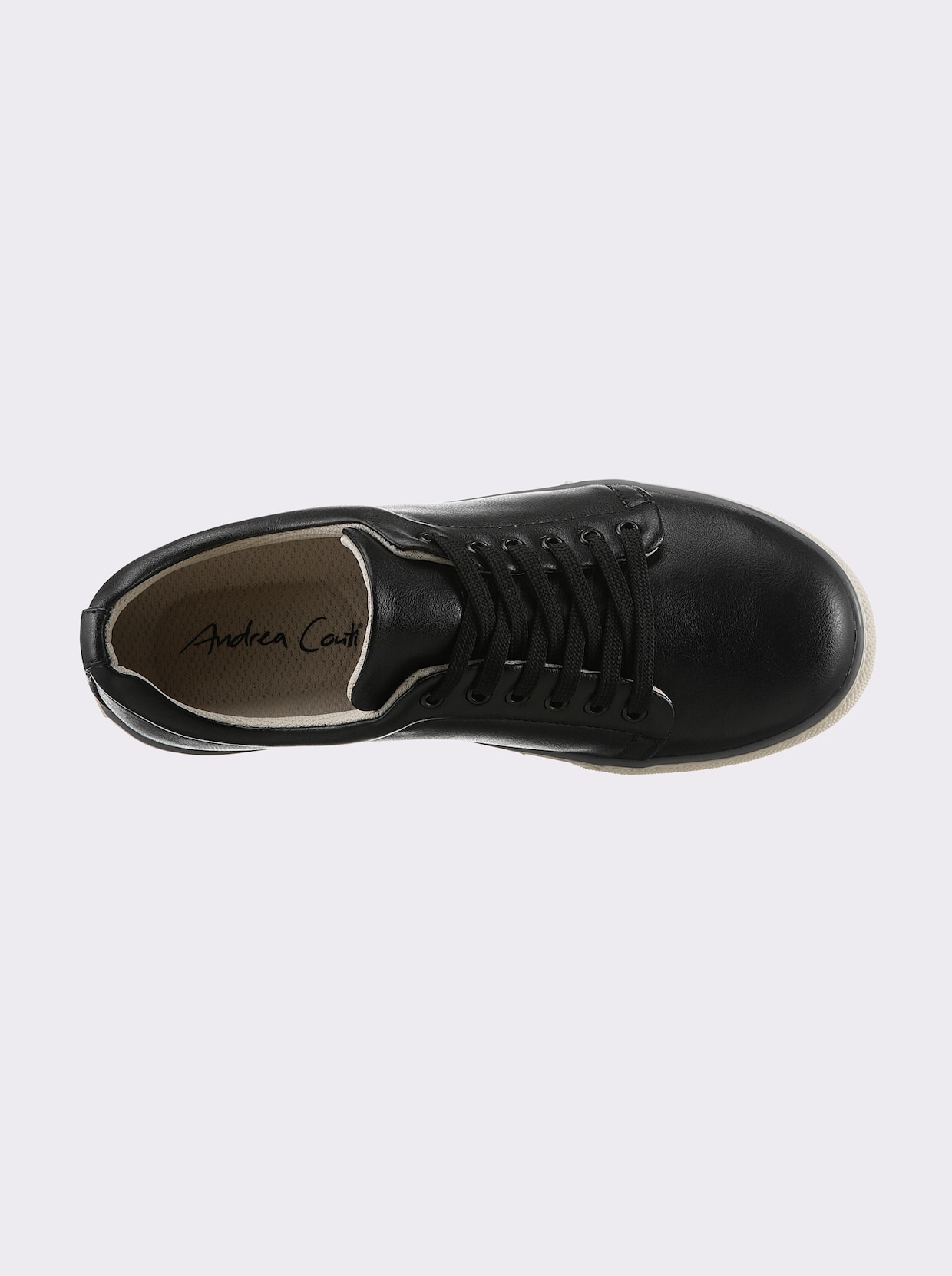 Andrea Conti Chaussures à lacets - noir