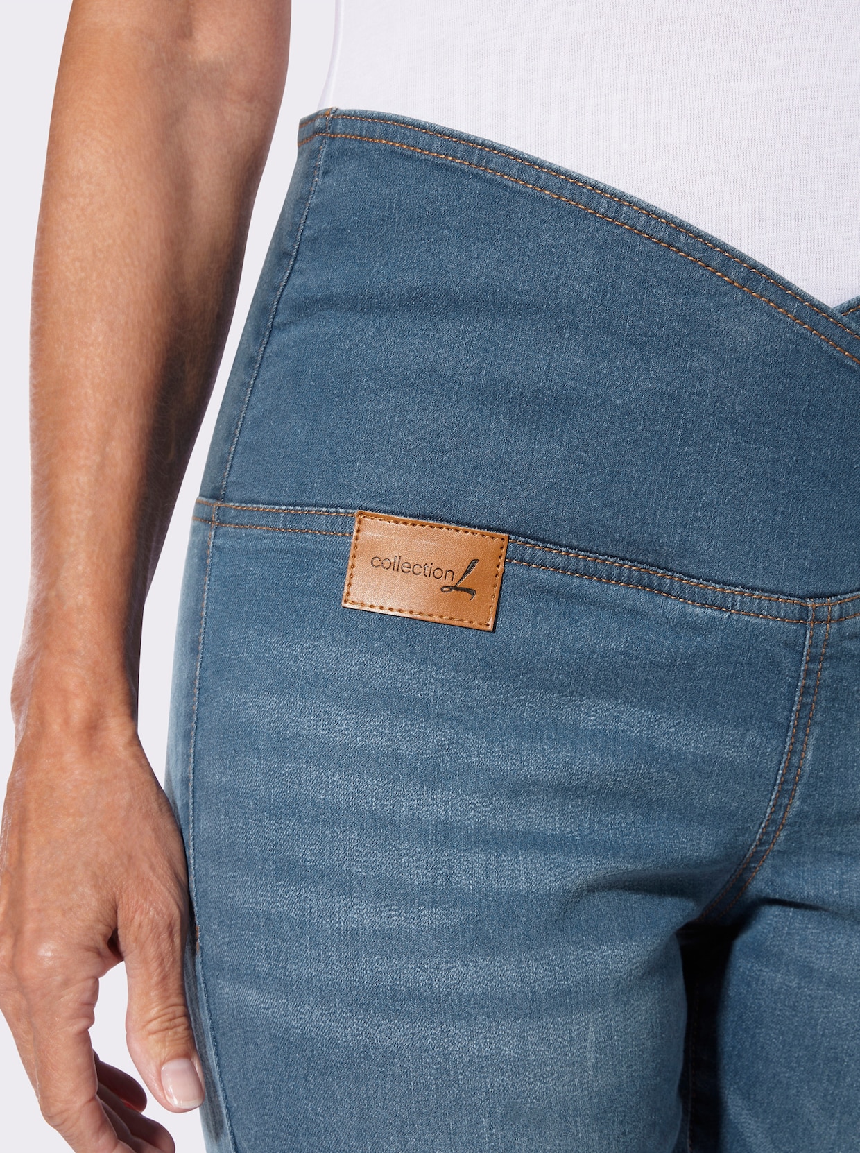 7/8-Jeans - blue-bleached