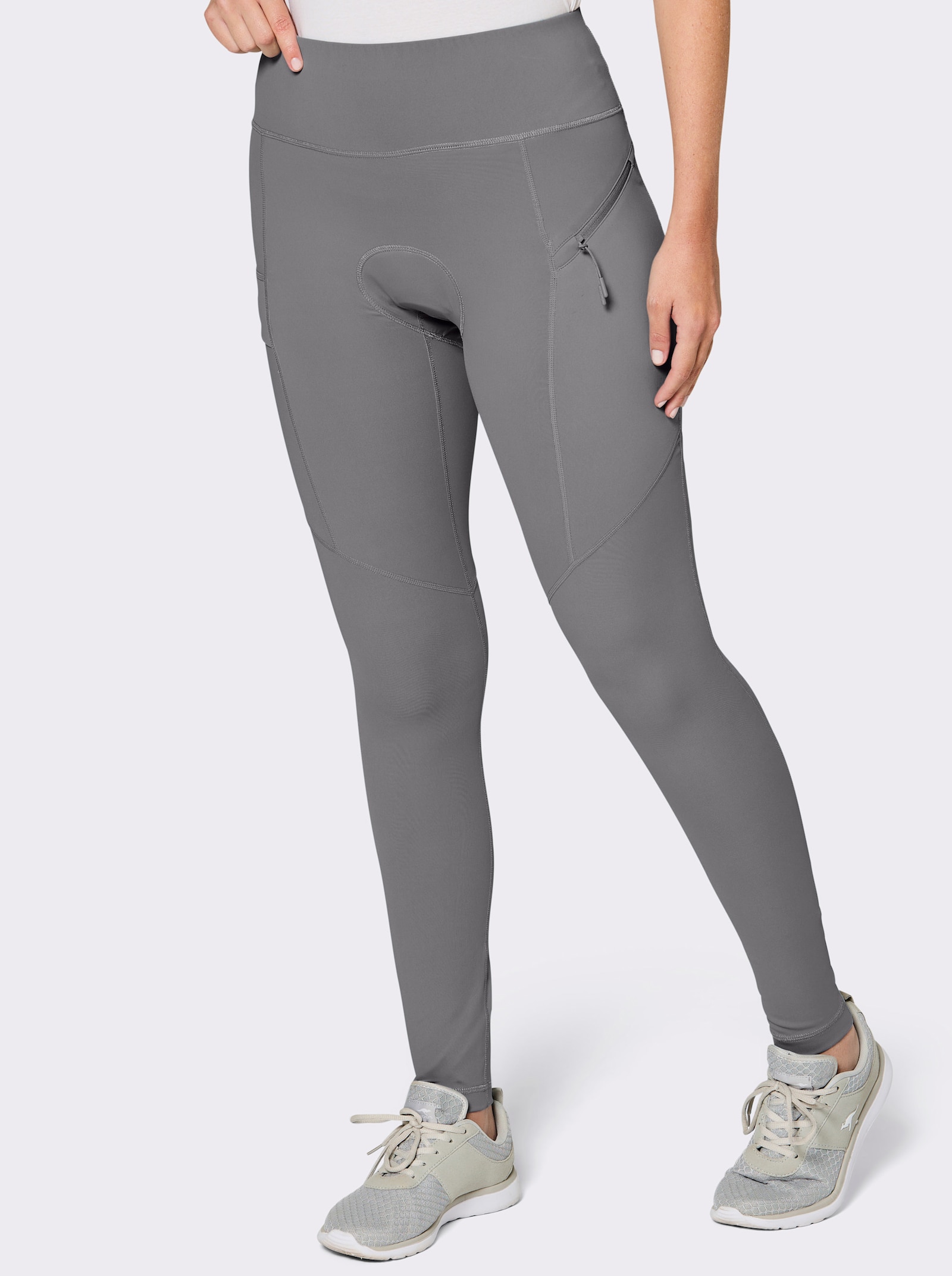 Catamaran Sports Fahrradhose mit Sitzpolster - grau