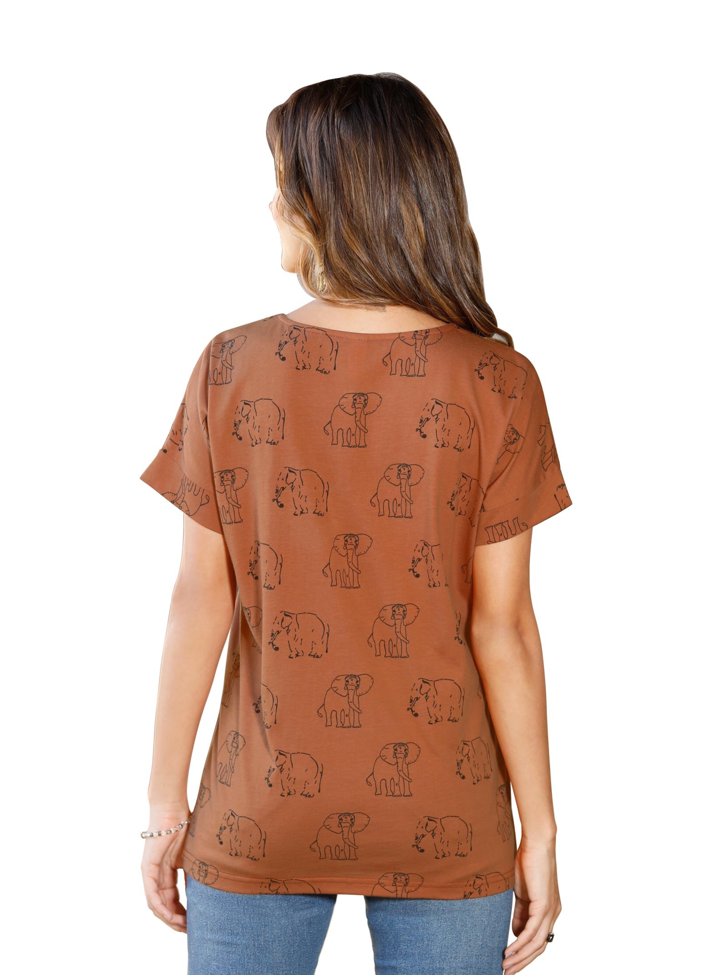 Shirt - cognac