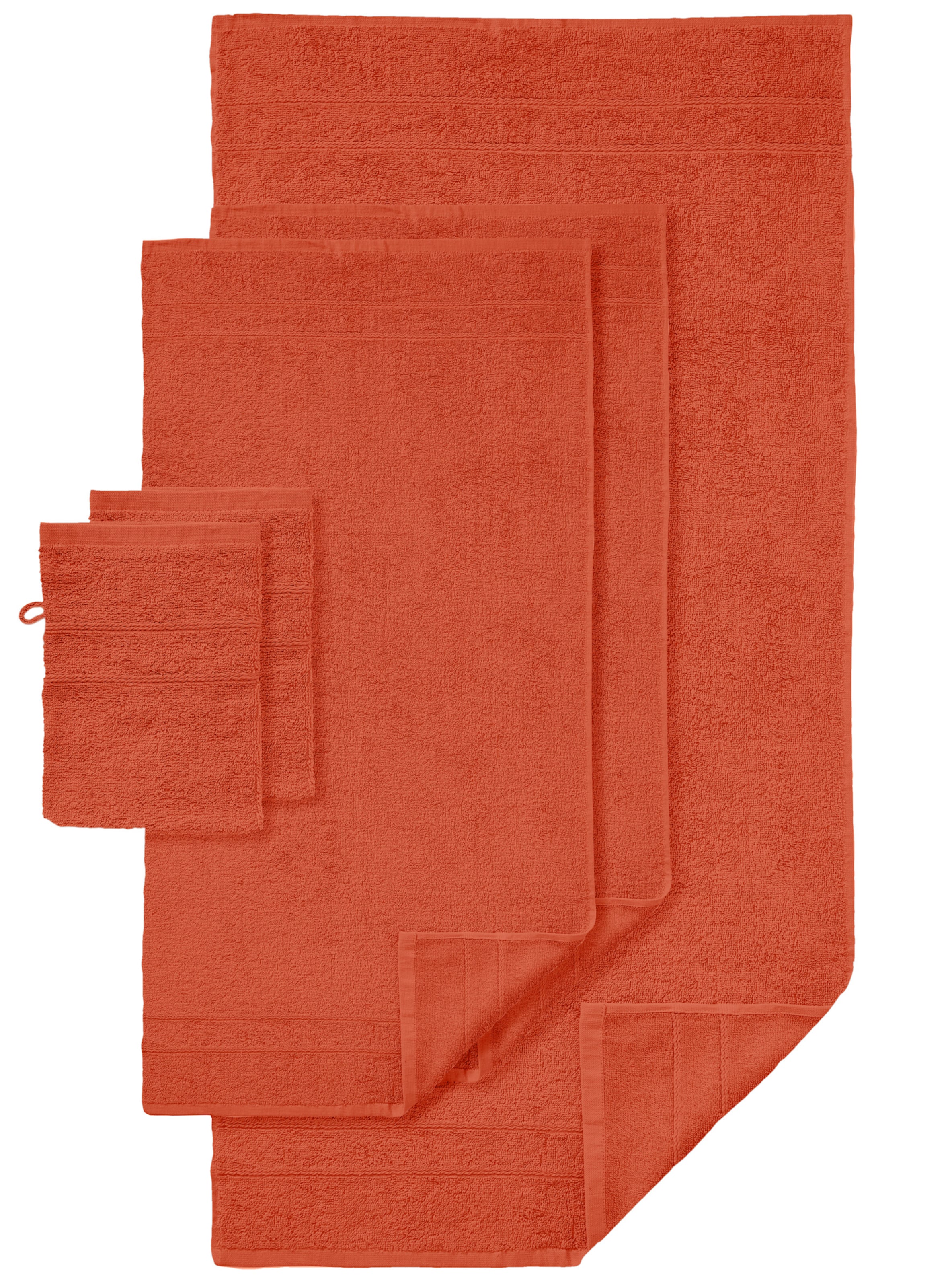 Orange  günstig Kaufen-5-tlg. Frottier-Sparset in orange von wäschepur. 5-tlg. Frottier-Sparset in orange von wäschepur <![CDATA[Flauschiges und sehr hochwertiges Handtuch-Programm in vielen Farben. Auch als praktische, preiswerte Sparsets erhältlich!]]>. 
