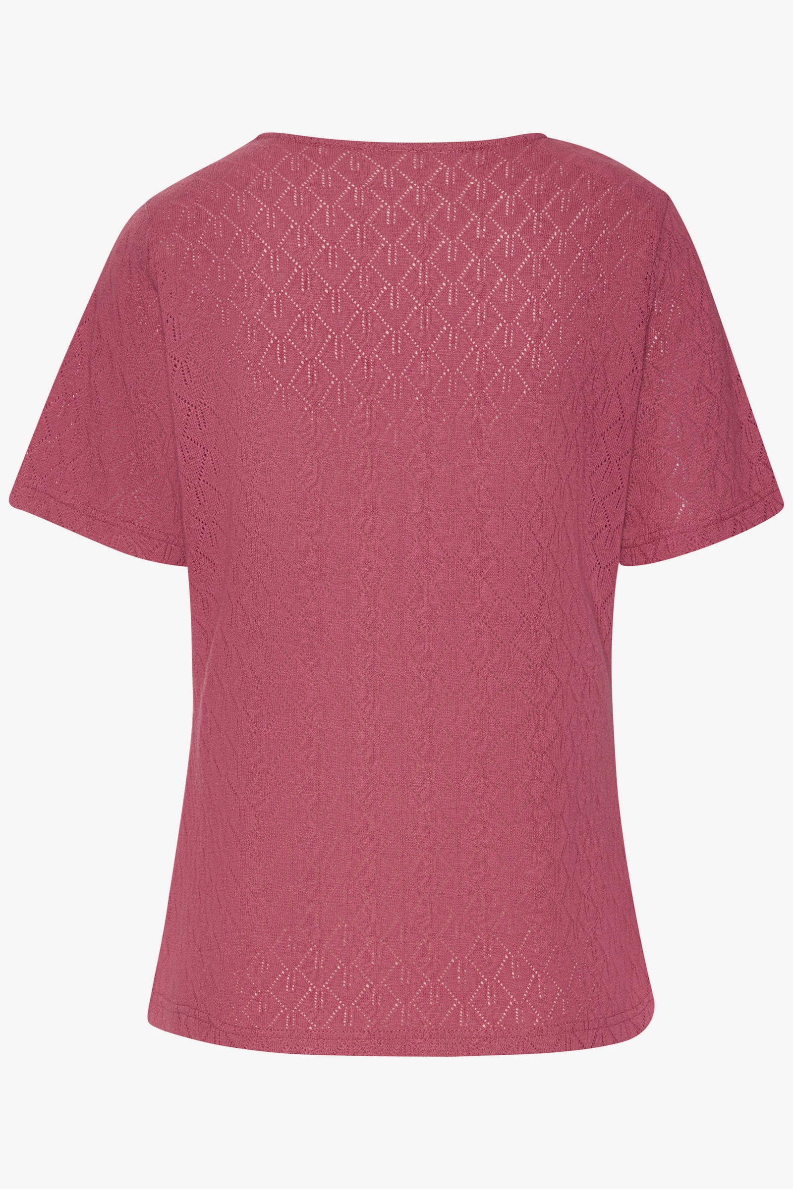 Vivance Shirt met korte mouwen - bessenrood