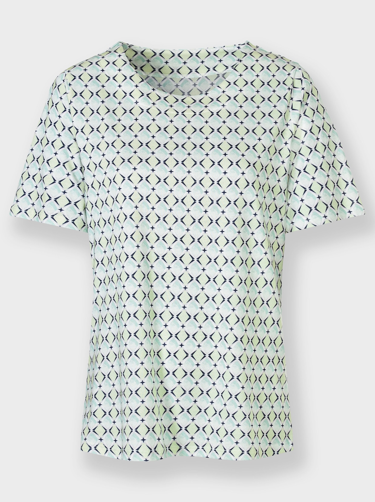 Shirt - mint-pistazie-bedruckt