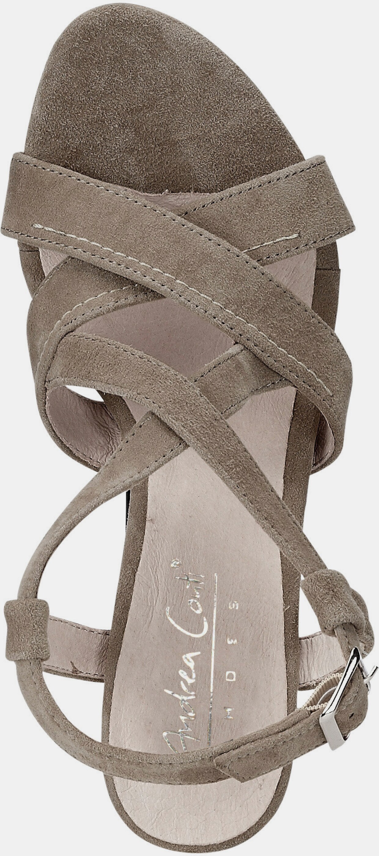 Andrea Conti sandaaltjes - taupe