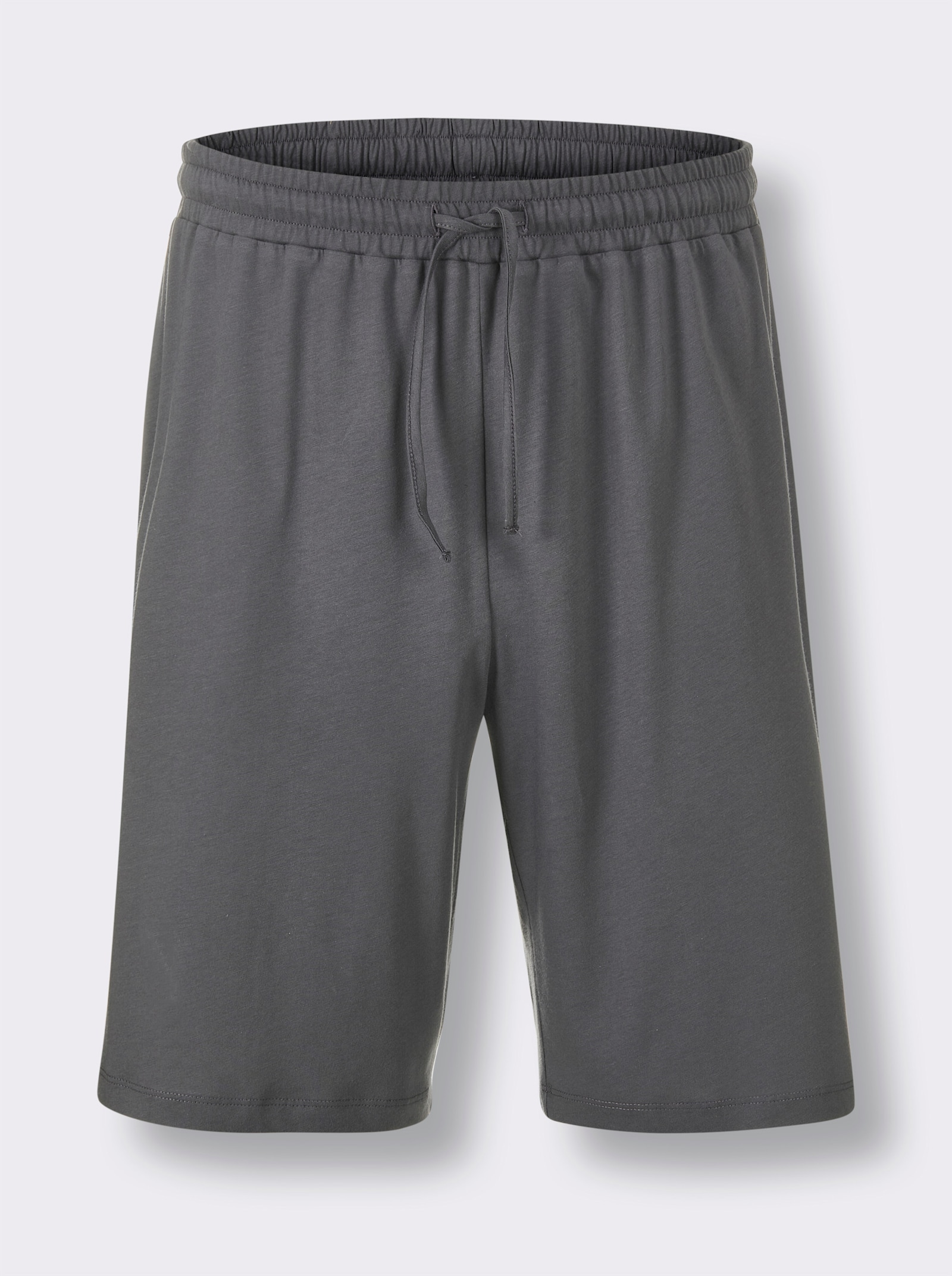 wäschepur men Shorty - anthrazit-papaya-bedruckt