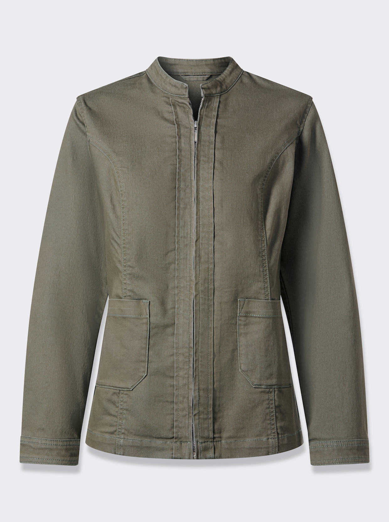 Jeansjacke - khaki