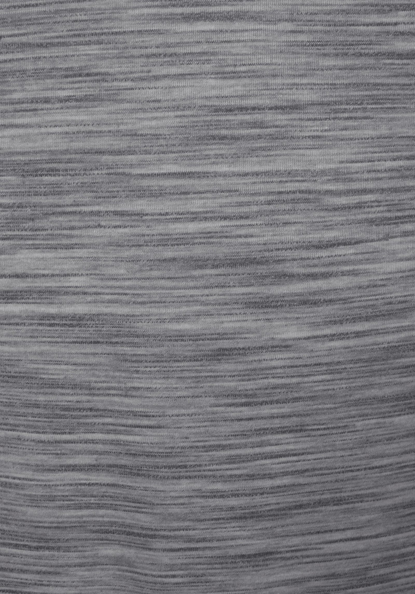 Beachtime Kurzarmshirt - schwarz-meliert, grau-meliert