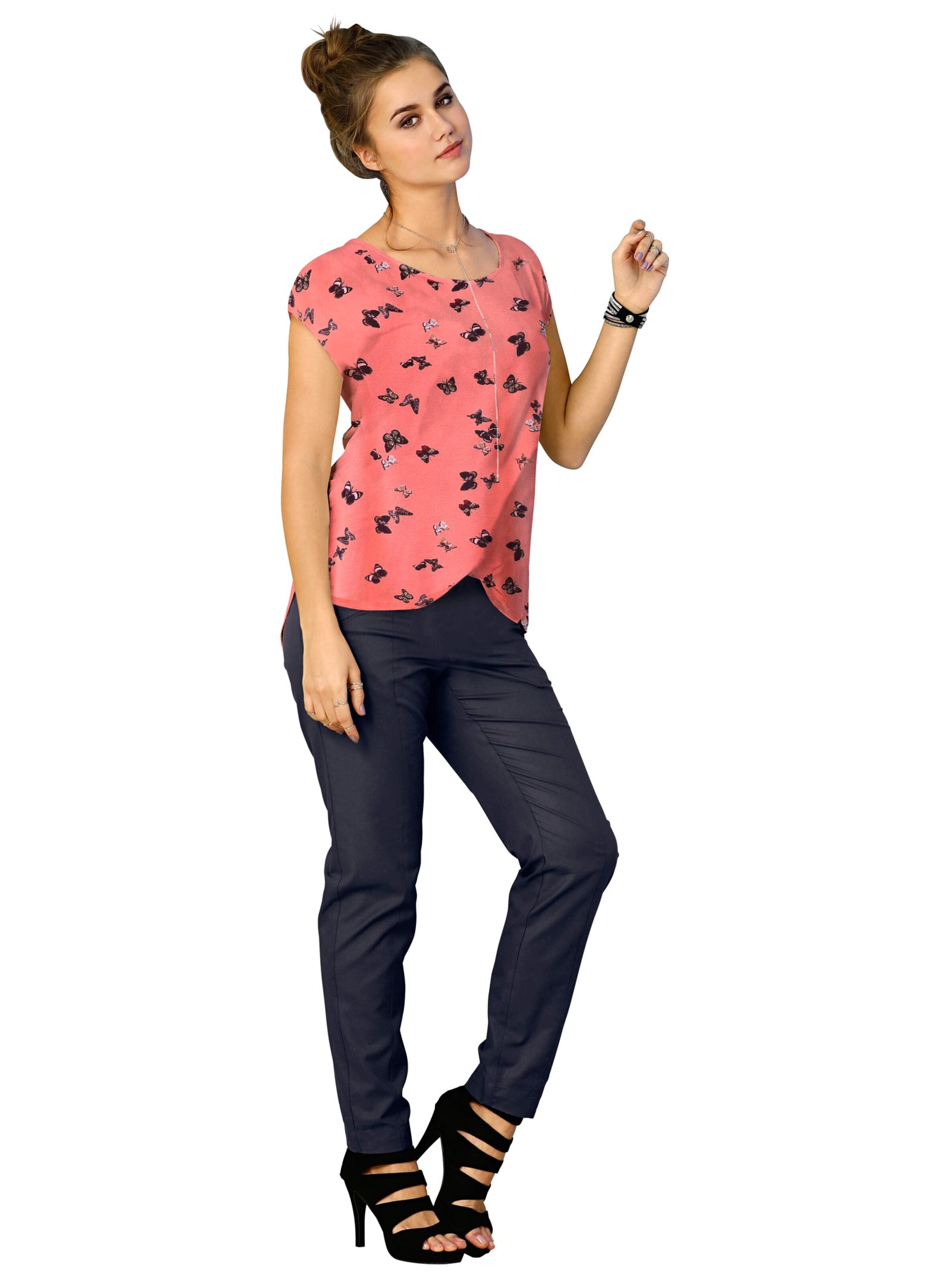 Shirt - koralle-gemustert