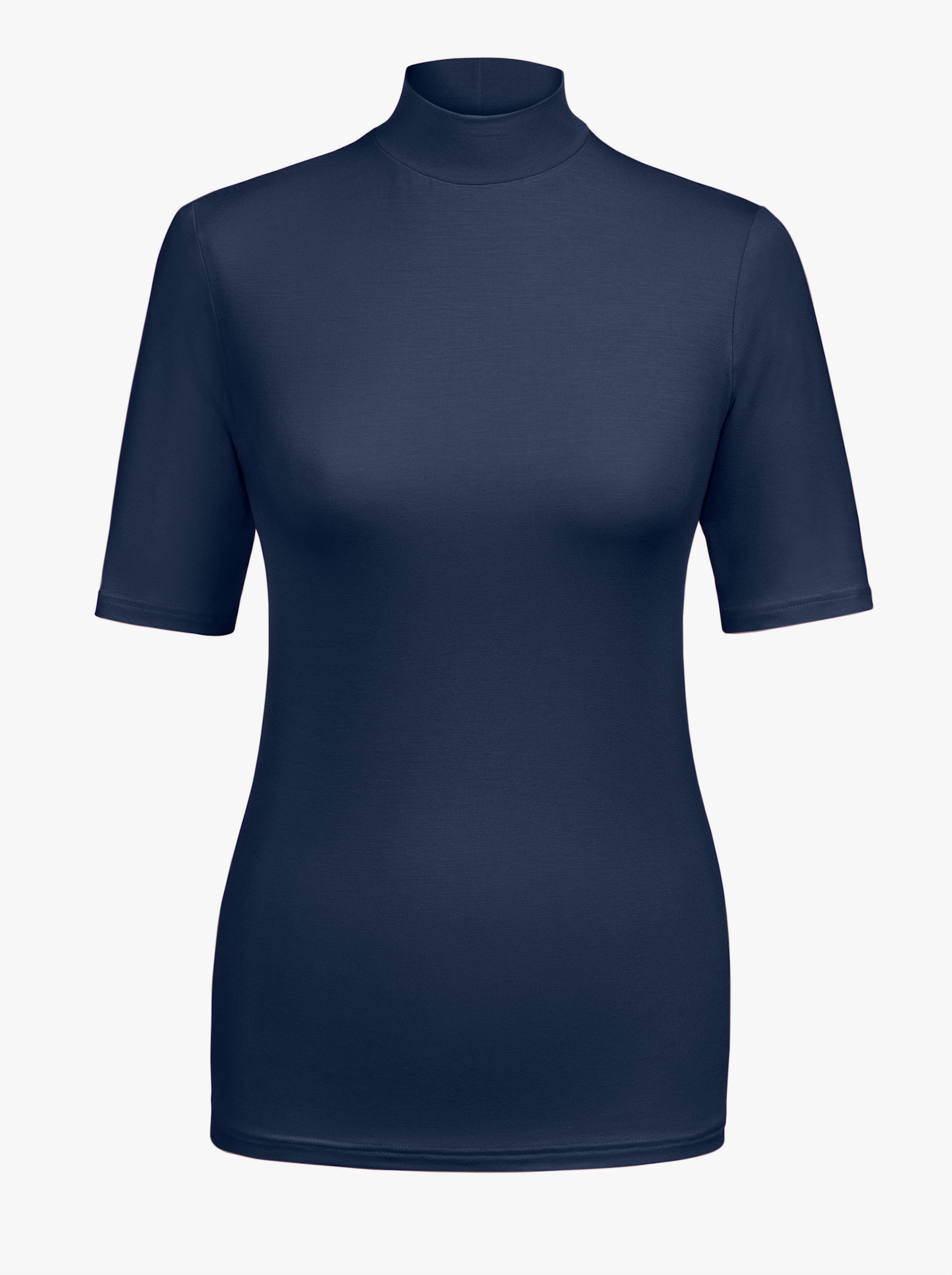 wäschepur Blazershirt mit Stehkragen - marine