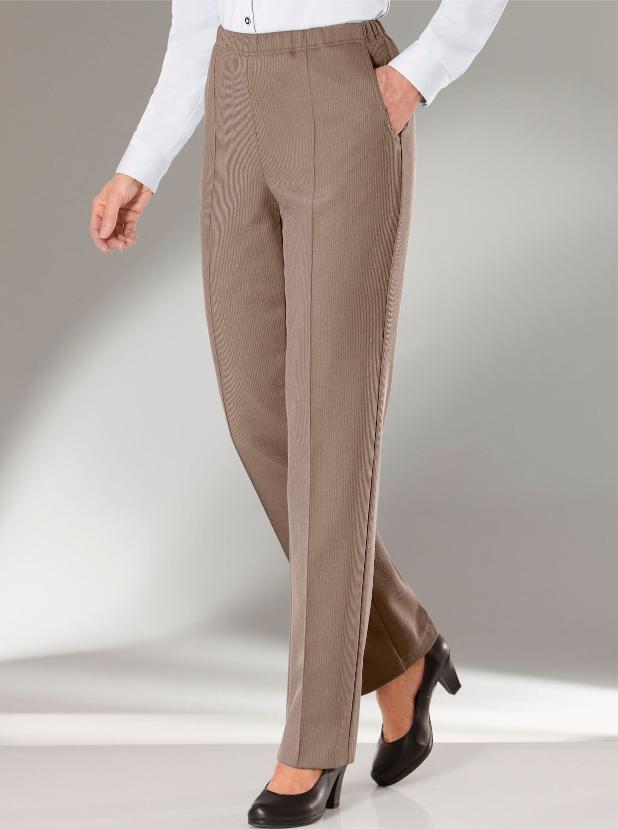 Jerseyhose - taupe