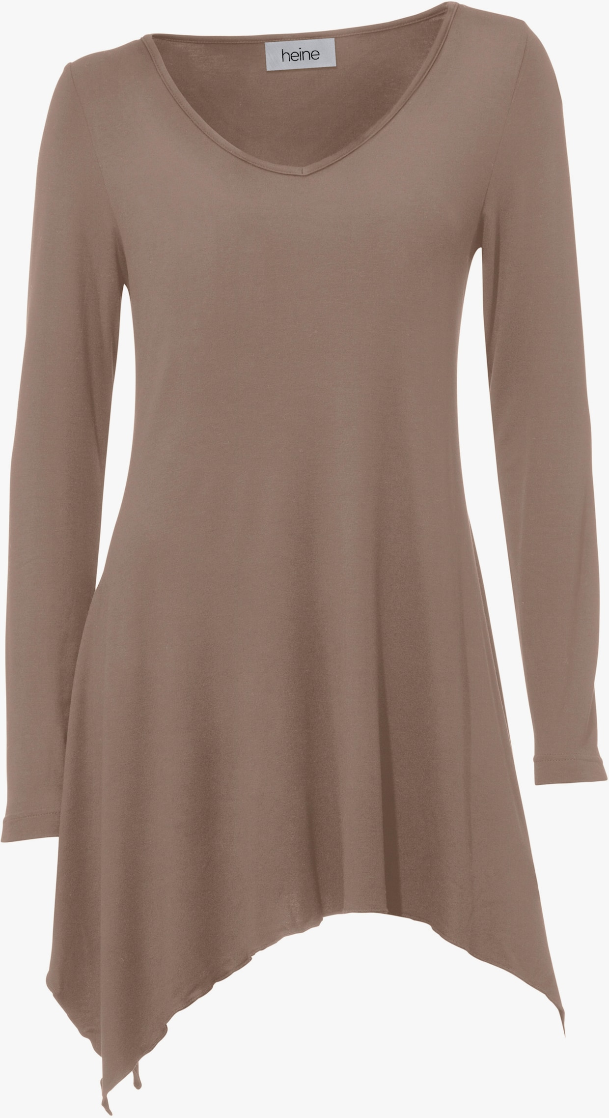 heine Lang shirt - taupe