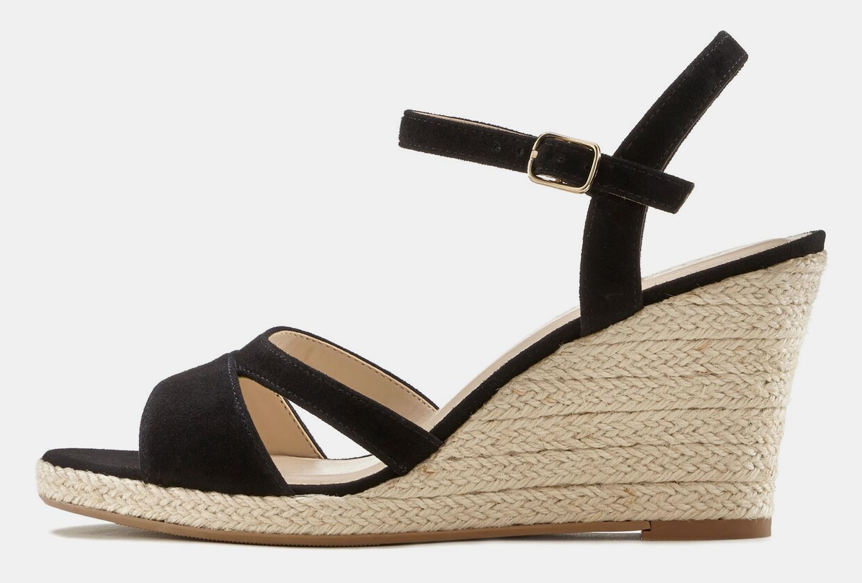 LASCANA Sandalette - schwarz