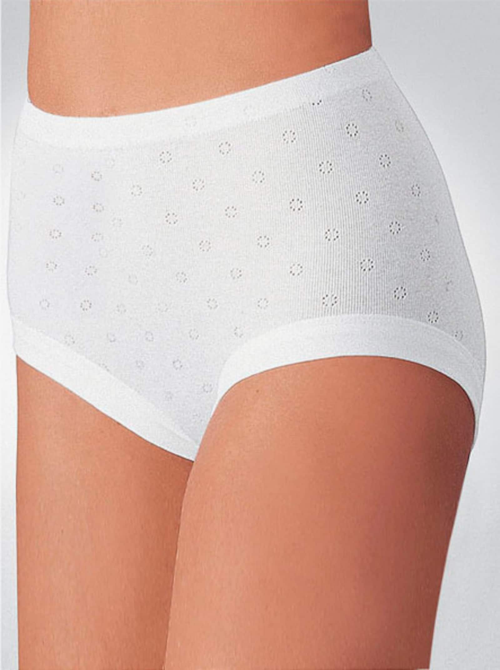 Speidel Nohavičky, zv. pás, vzor-žakár - biela