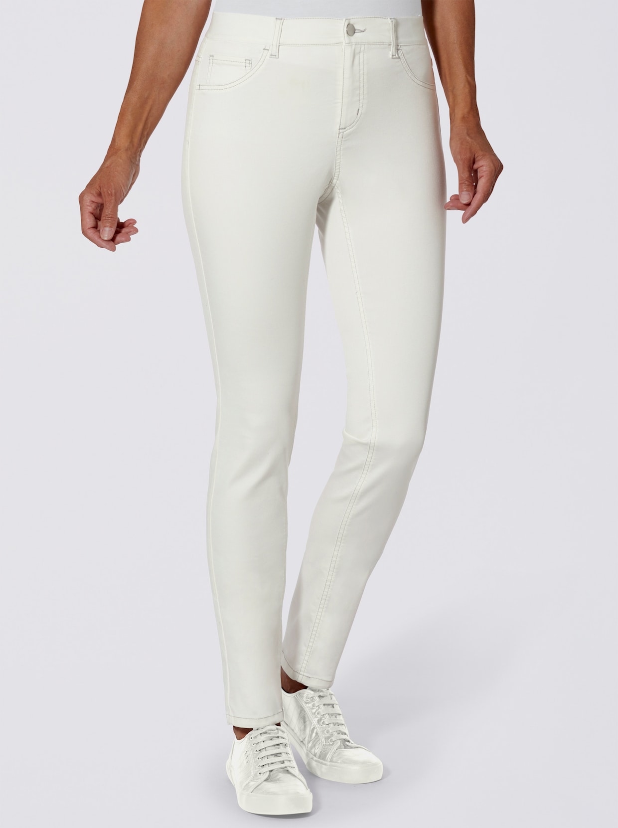 Stehmann Comfort line Jeans - wit