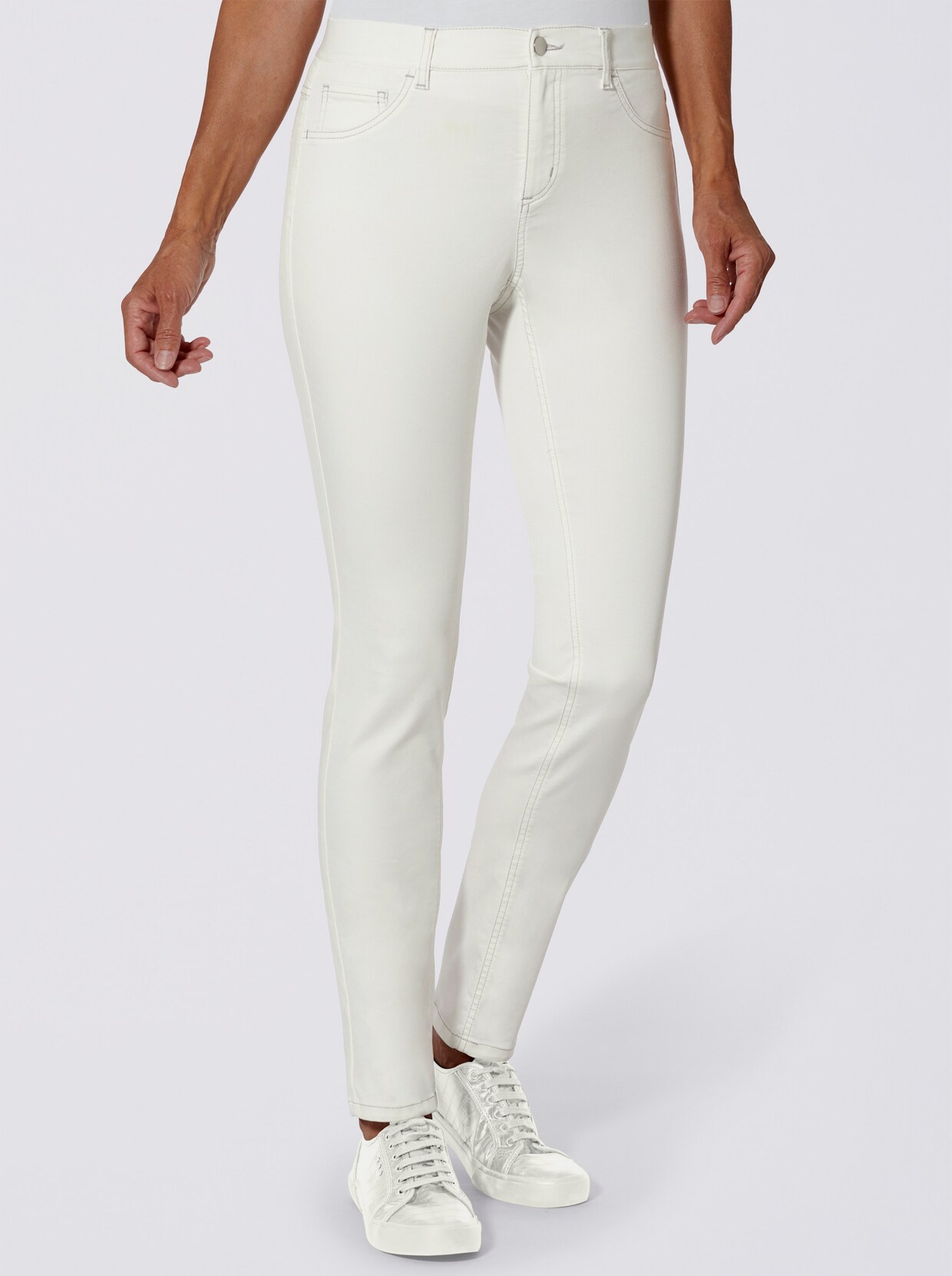 Stehmann Comfort line Jeans - weiß