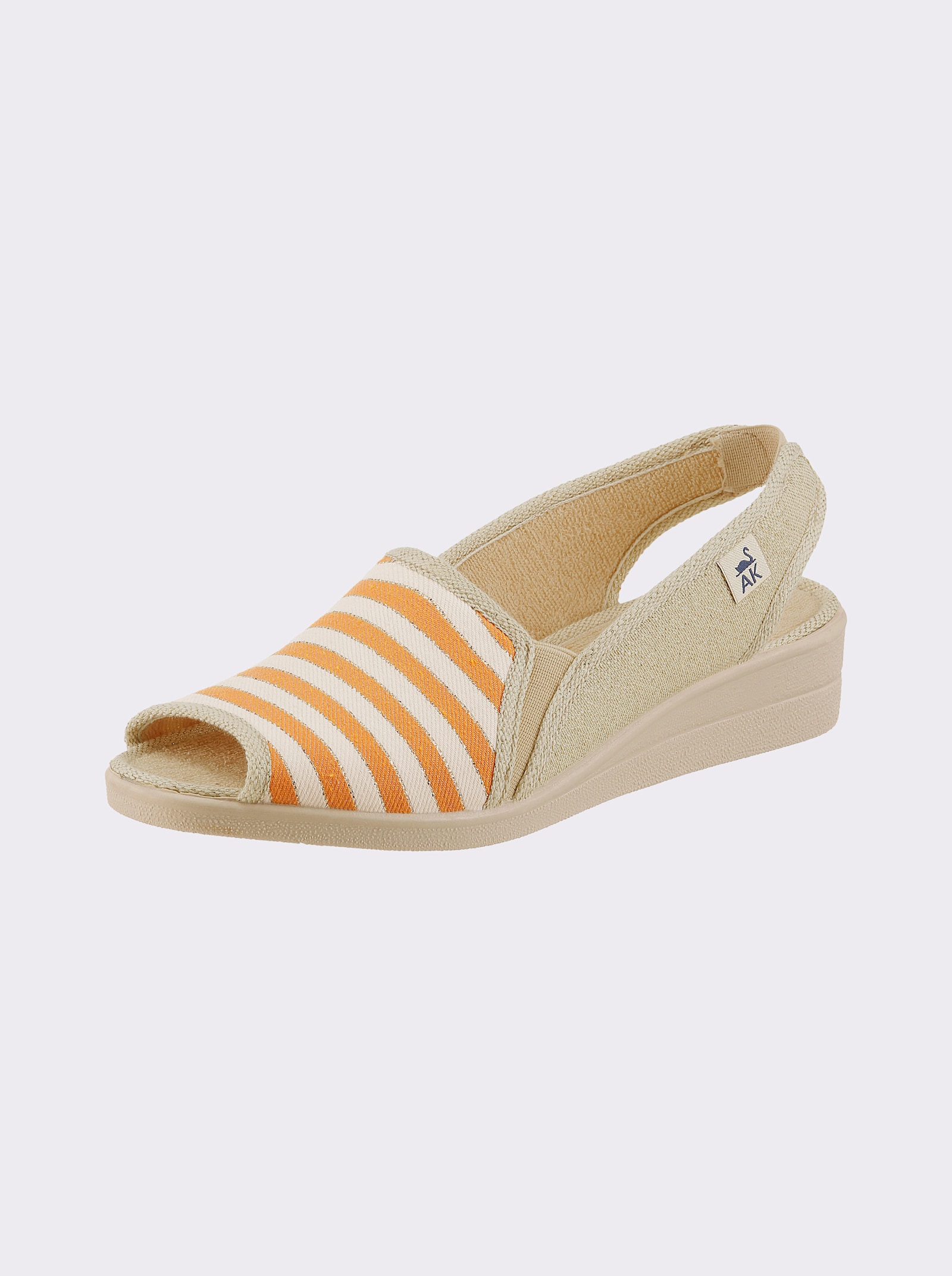 heine Sandale - gelb-sand
