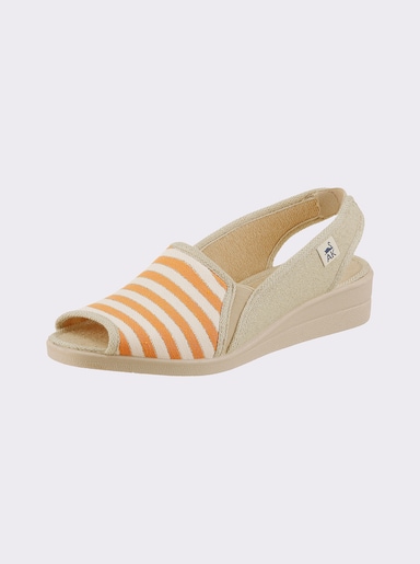 heine Sandale - gelb-sand