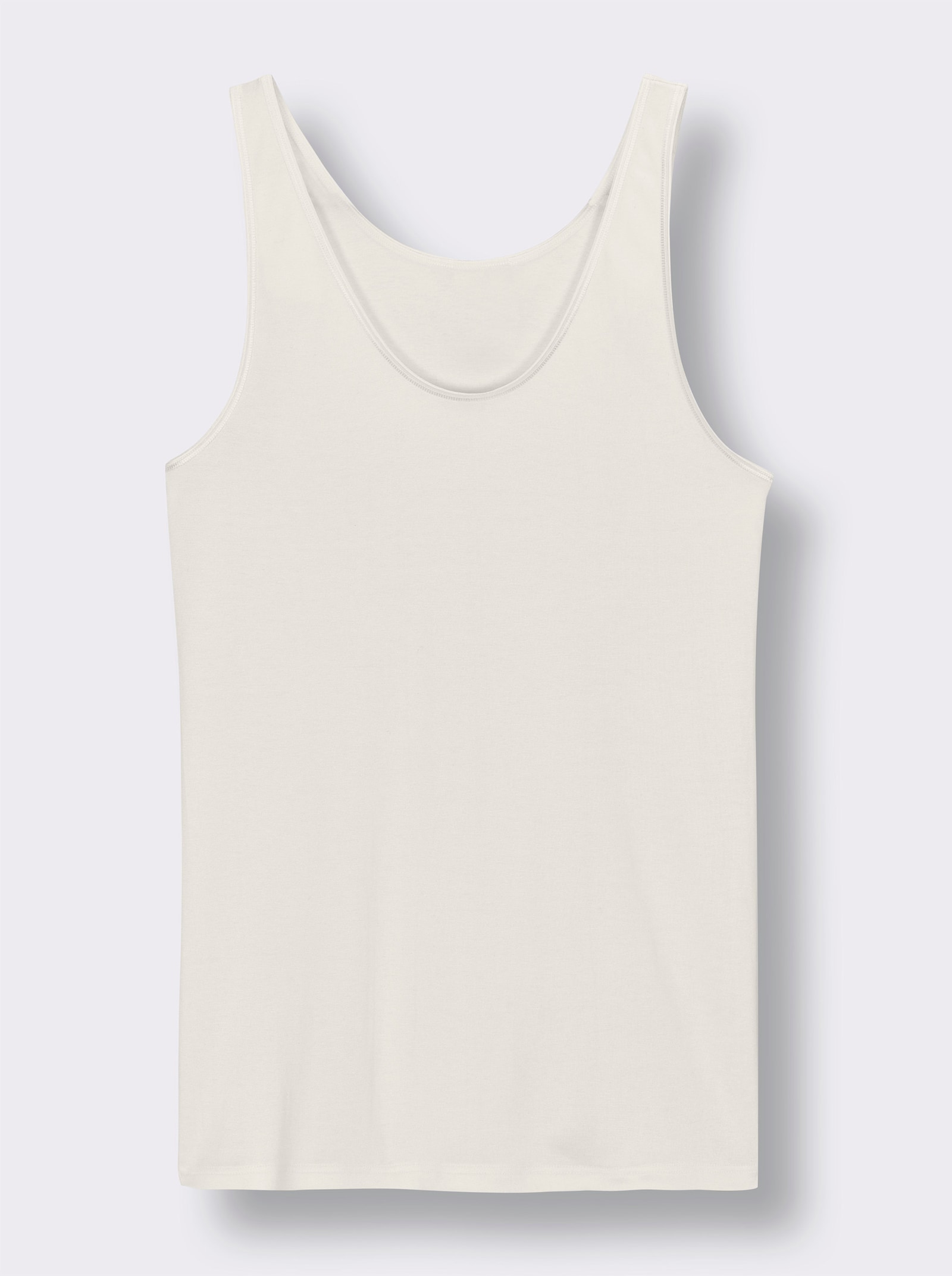 wäschepur Achselhemd in Modal-Qualität - champagner