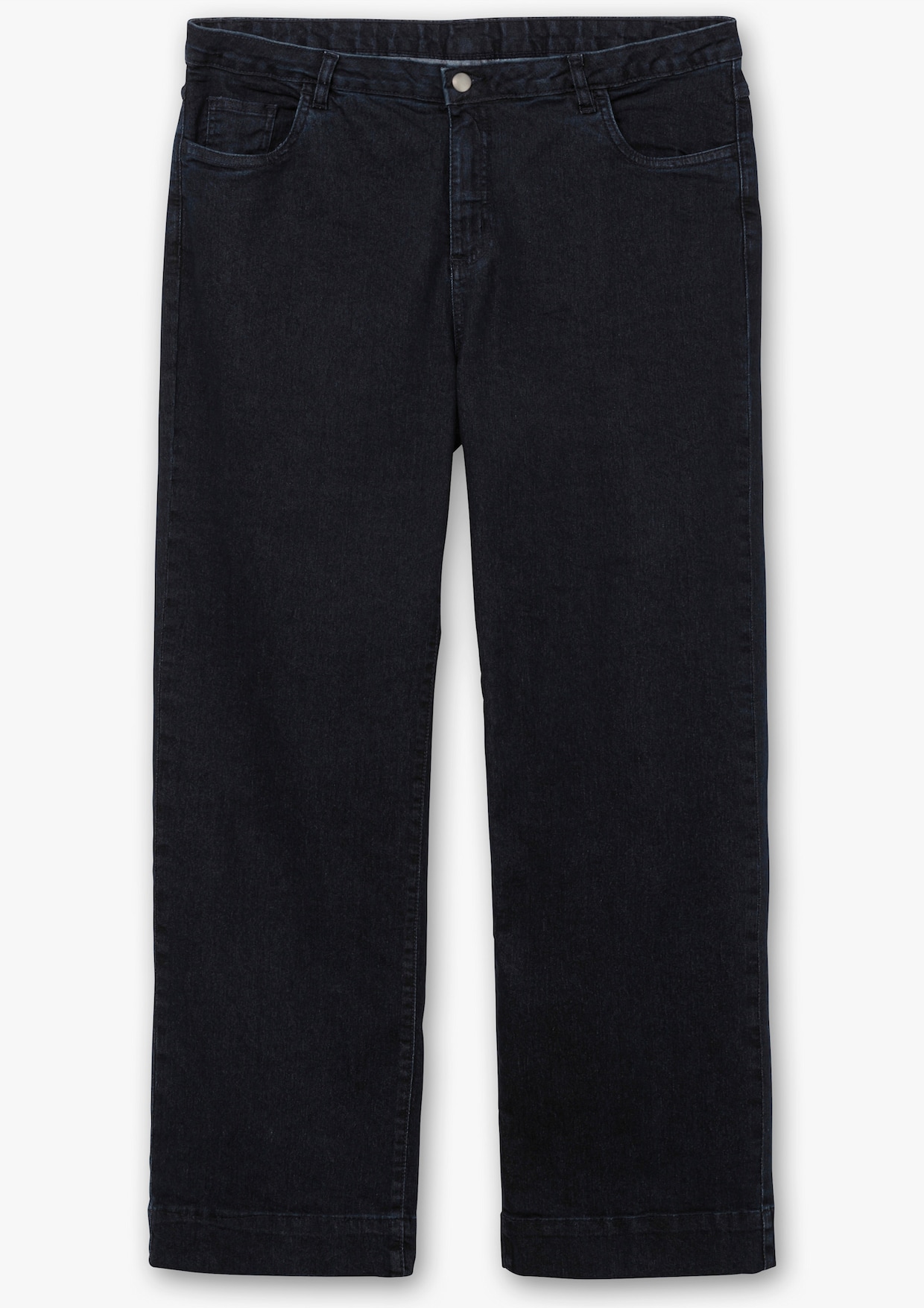 Jeans mit weitem Bein - dark blue