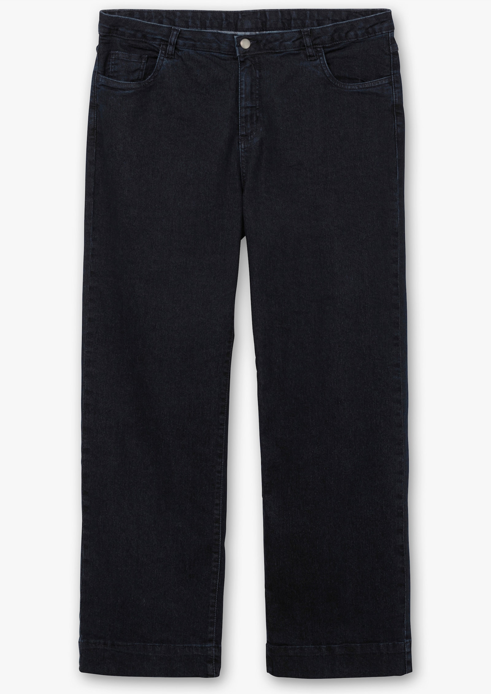 Jeans mit weitem Bein - dark blue