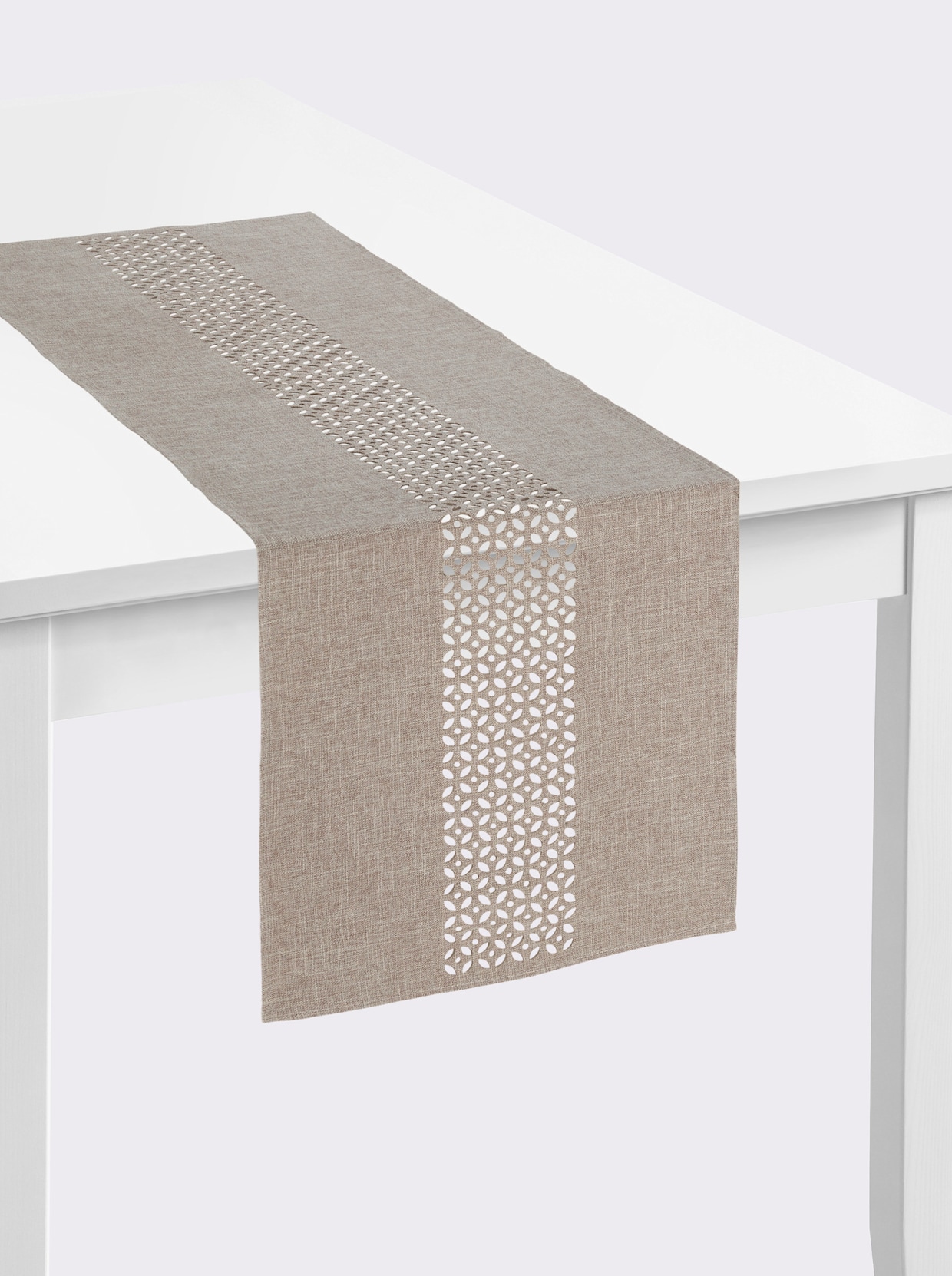 Tischdecke - beige