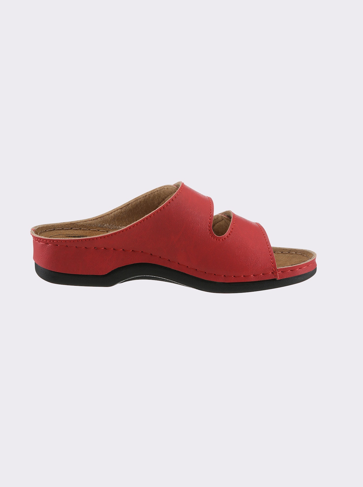 Franken Schuhe Pantolette - rot