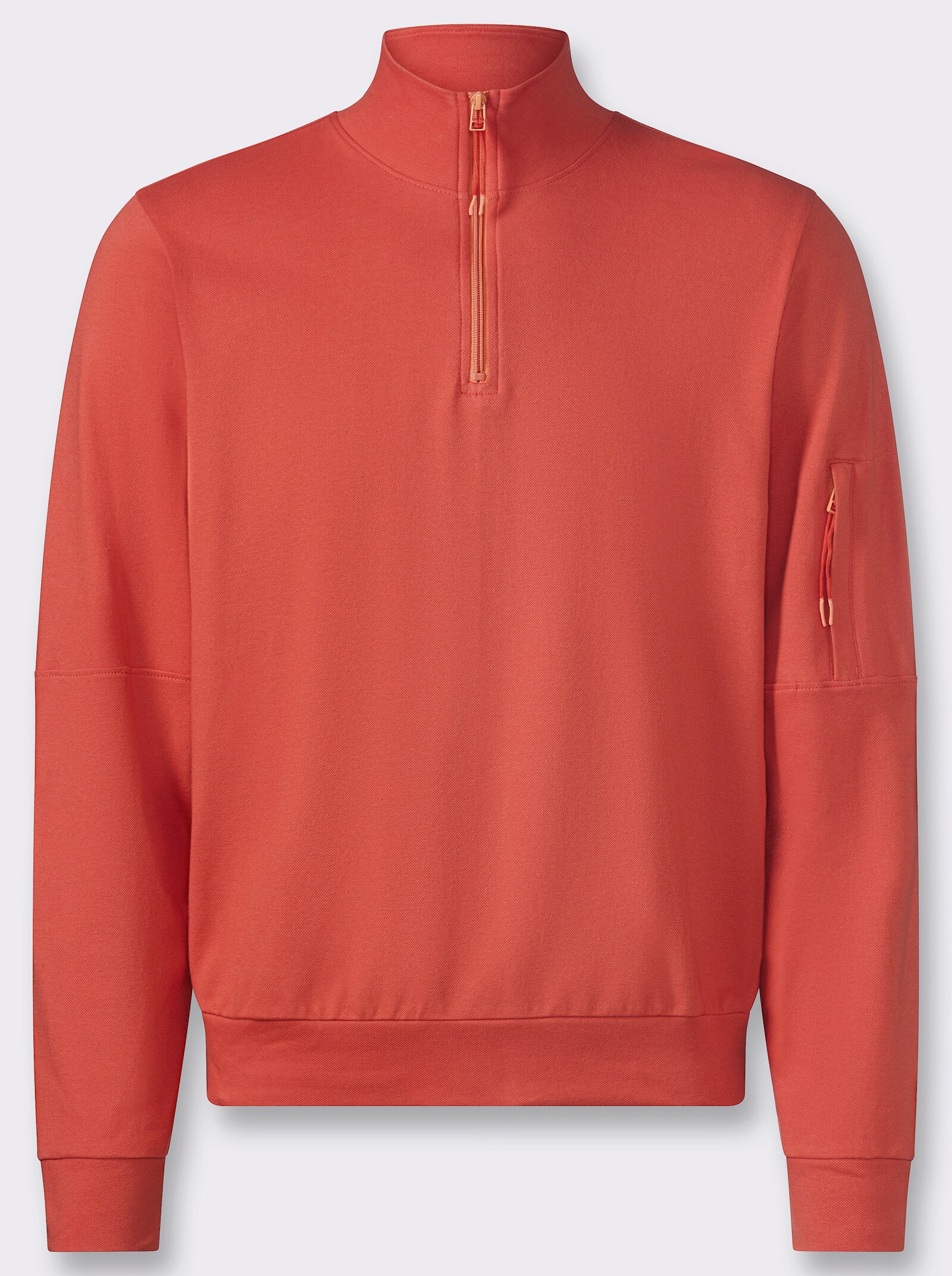 Catamaran Sports Sweatshirt mit Ärmeltasche - terra