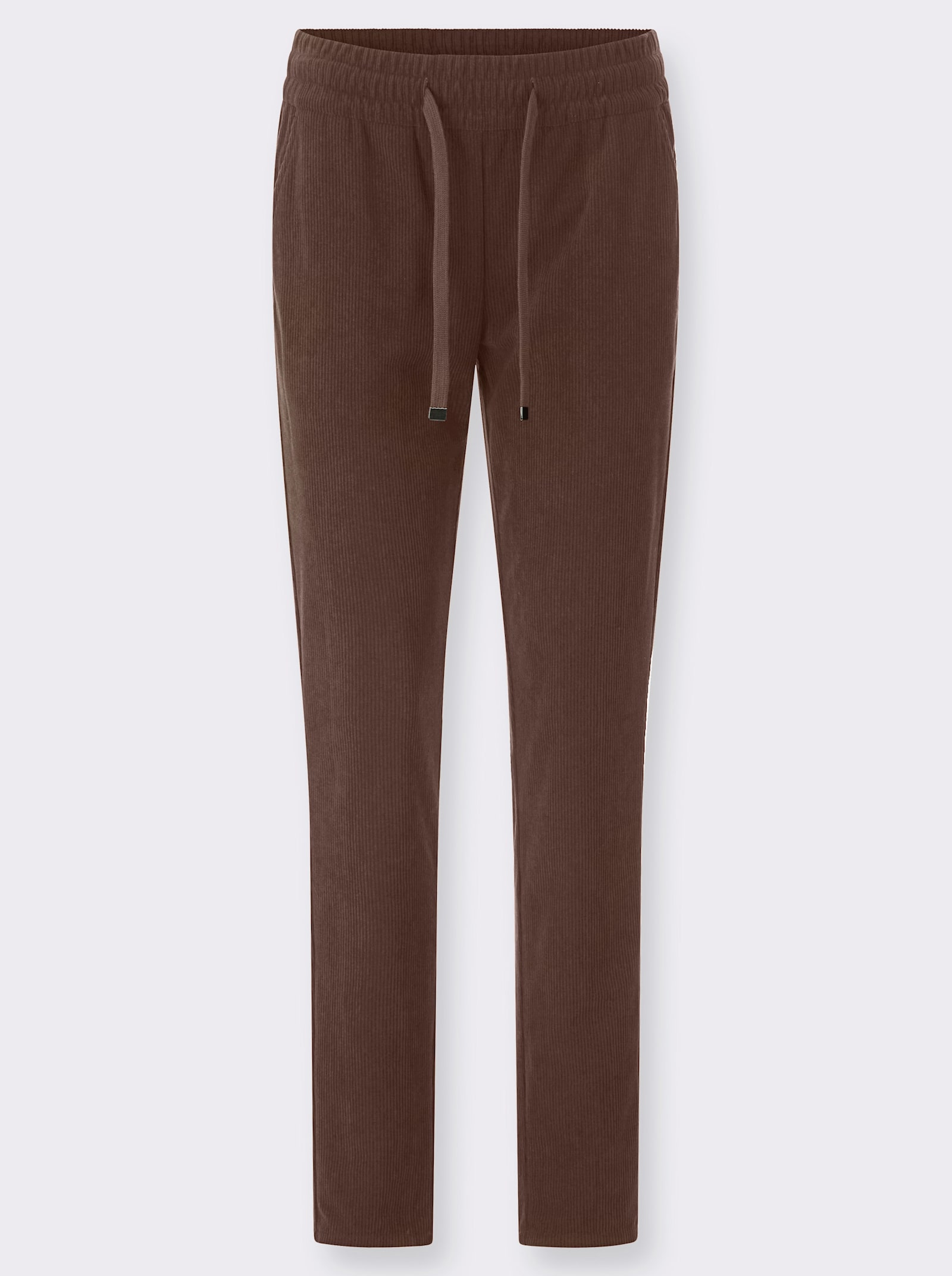 heine Cordhose mit Dehnbund - schoko