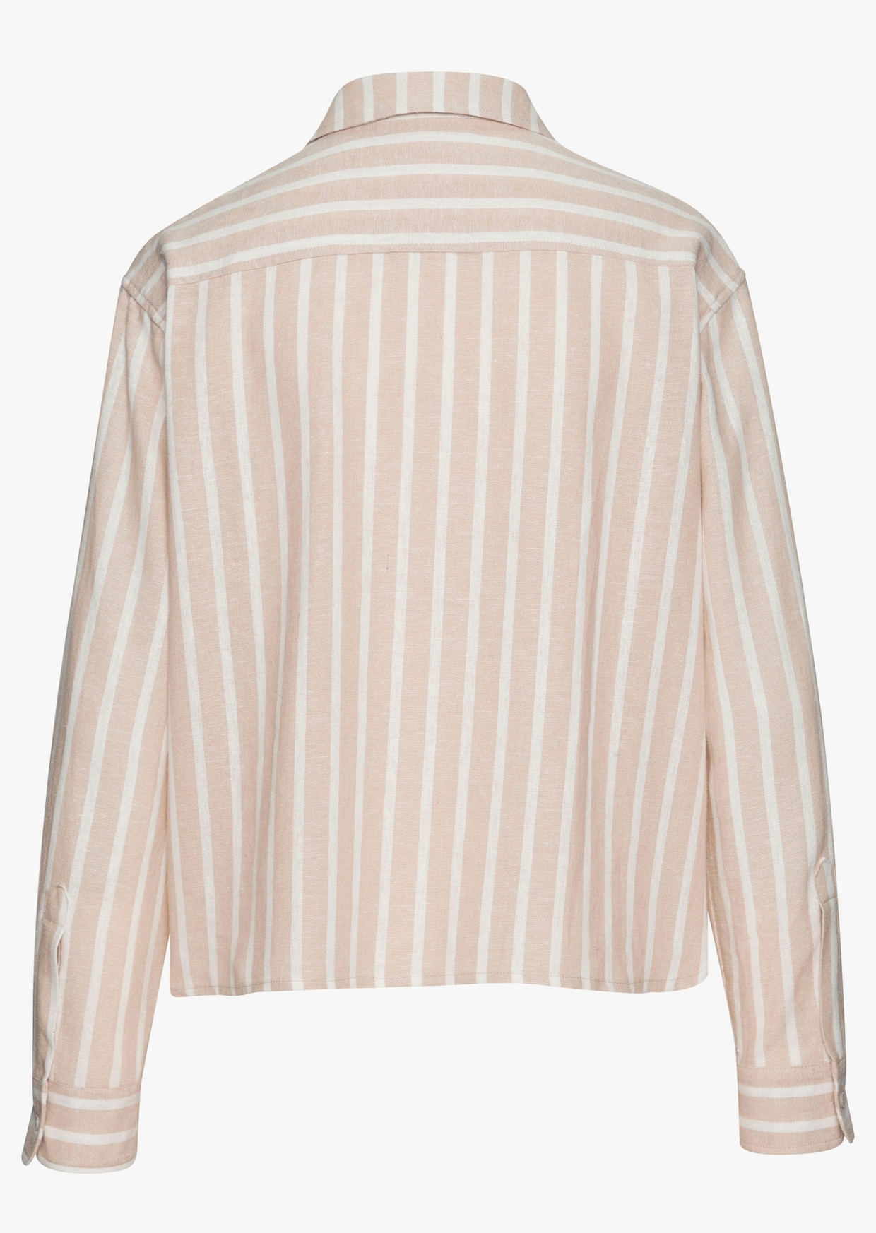 Buffalo Overhemdblouse - zand/wit gestreept