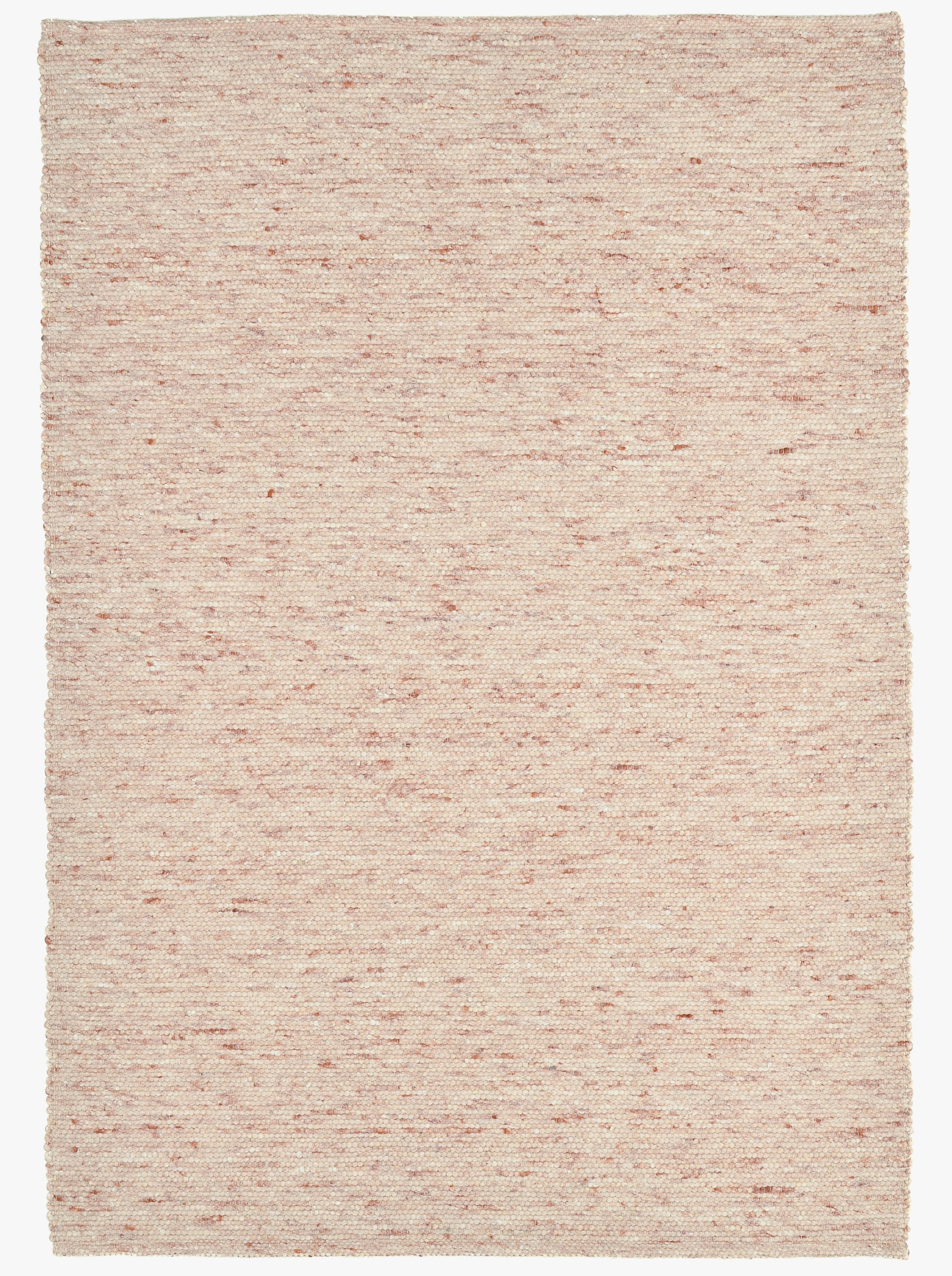 Theko Handwebteppich - dunkelbeige