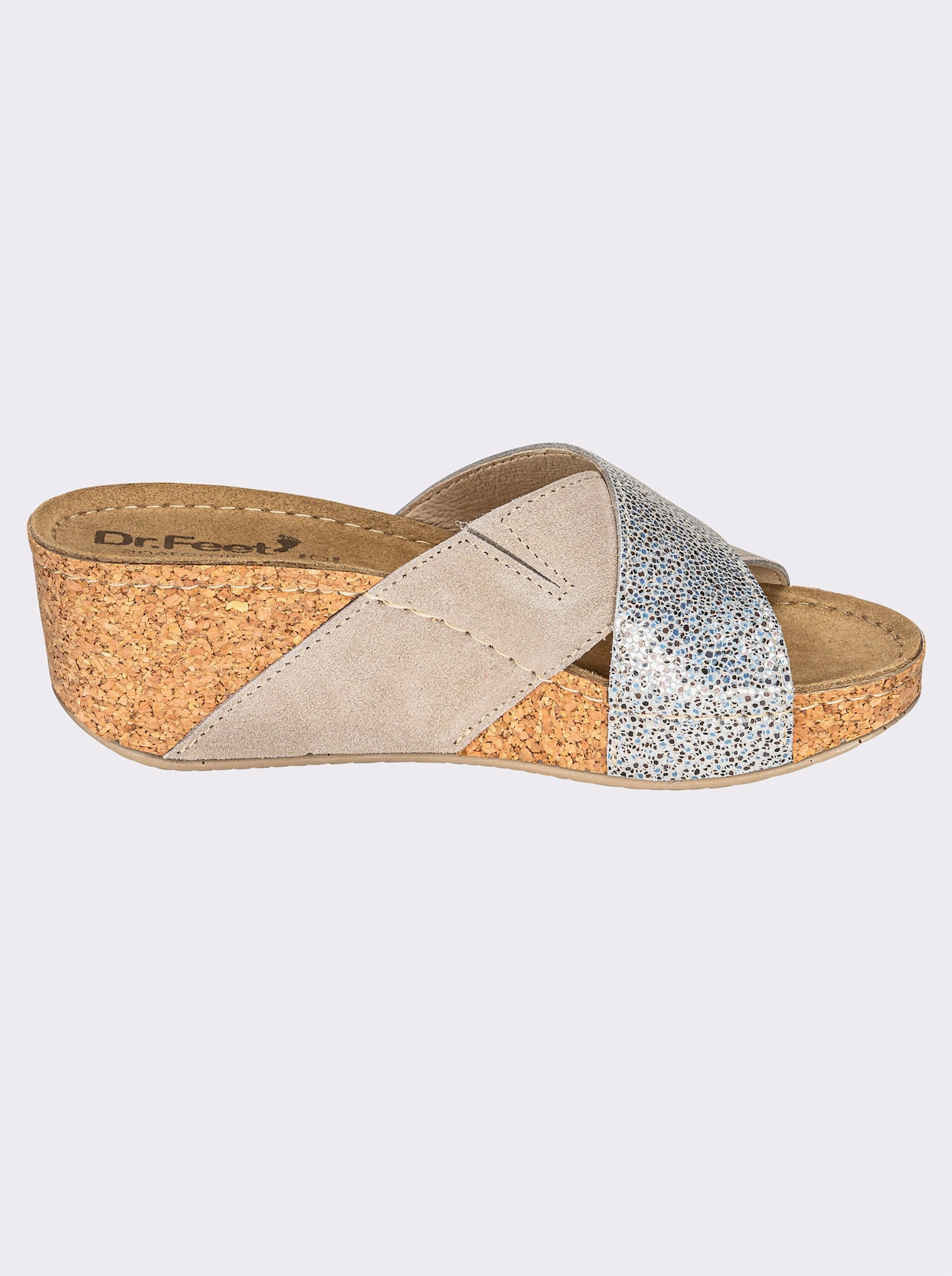 Dr. Feet slippers - taupe