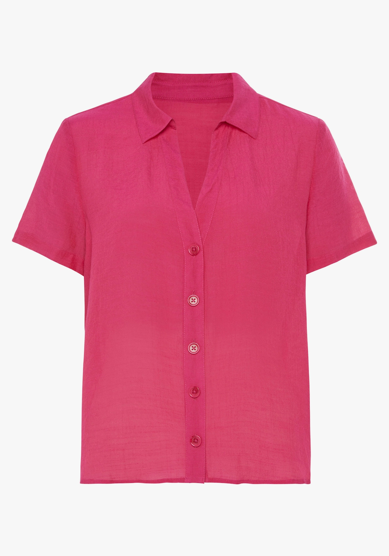 Vivance Blouse met korte mouwen - pink