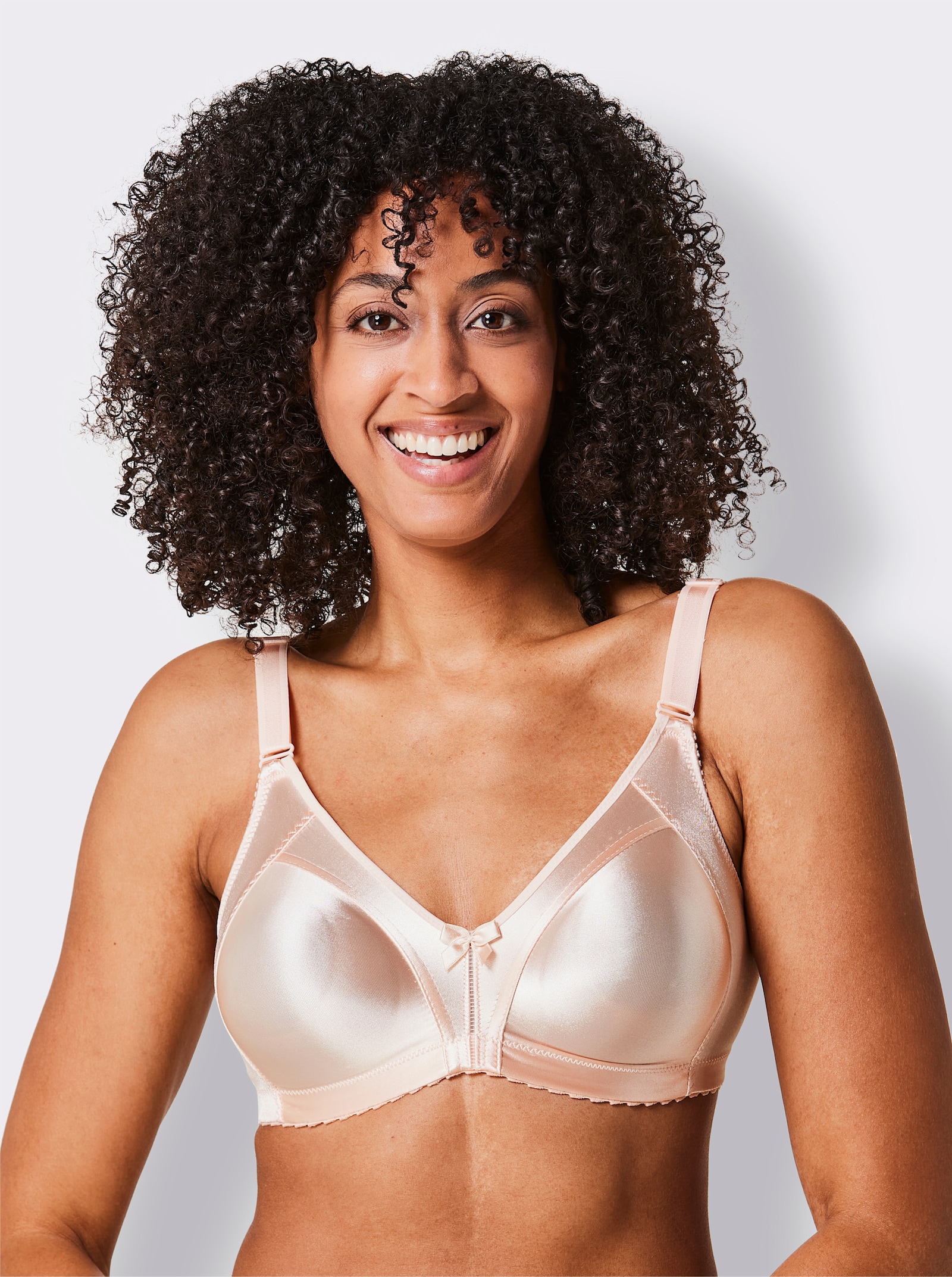 Naturana Soutien-gorge minimiseur sans armatures avec bonnets préformés - couleur poudre