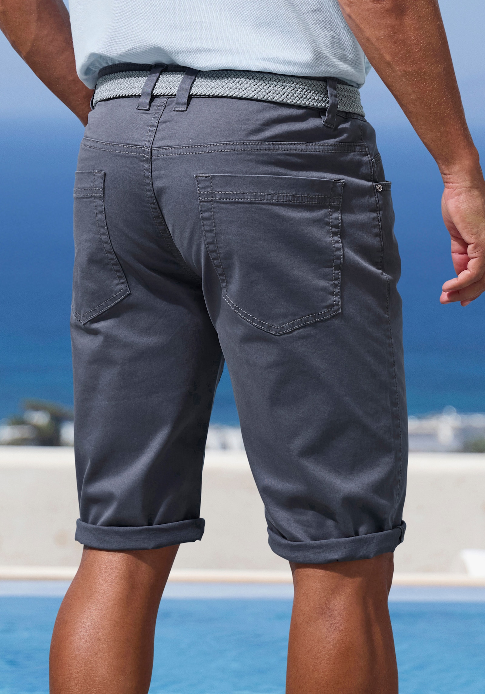 John Devin Bermudas - anthrazit