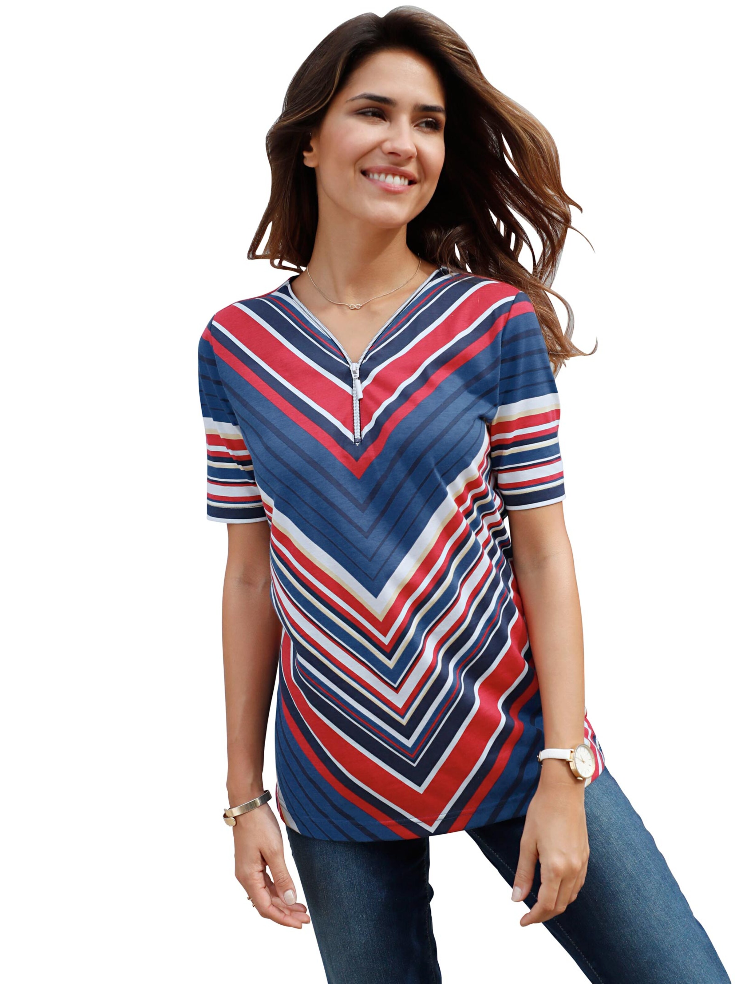 Shirt - bunt-gestreift