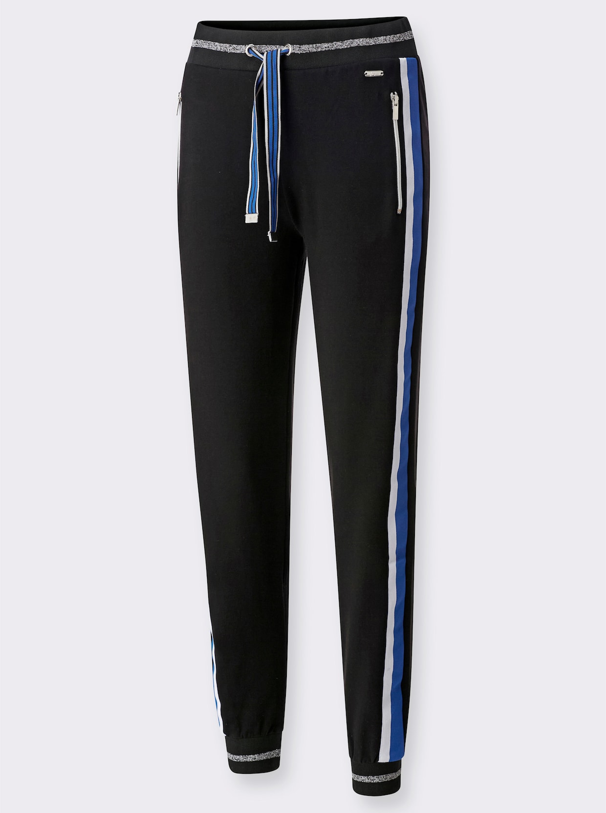 feel good Hose - schwarz-royalblau
