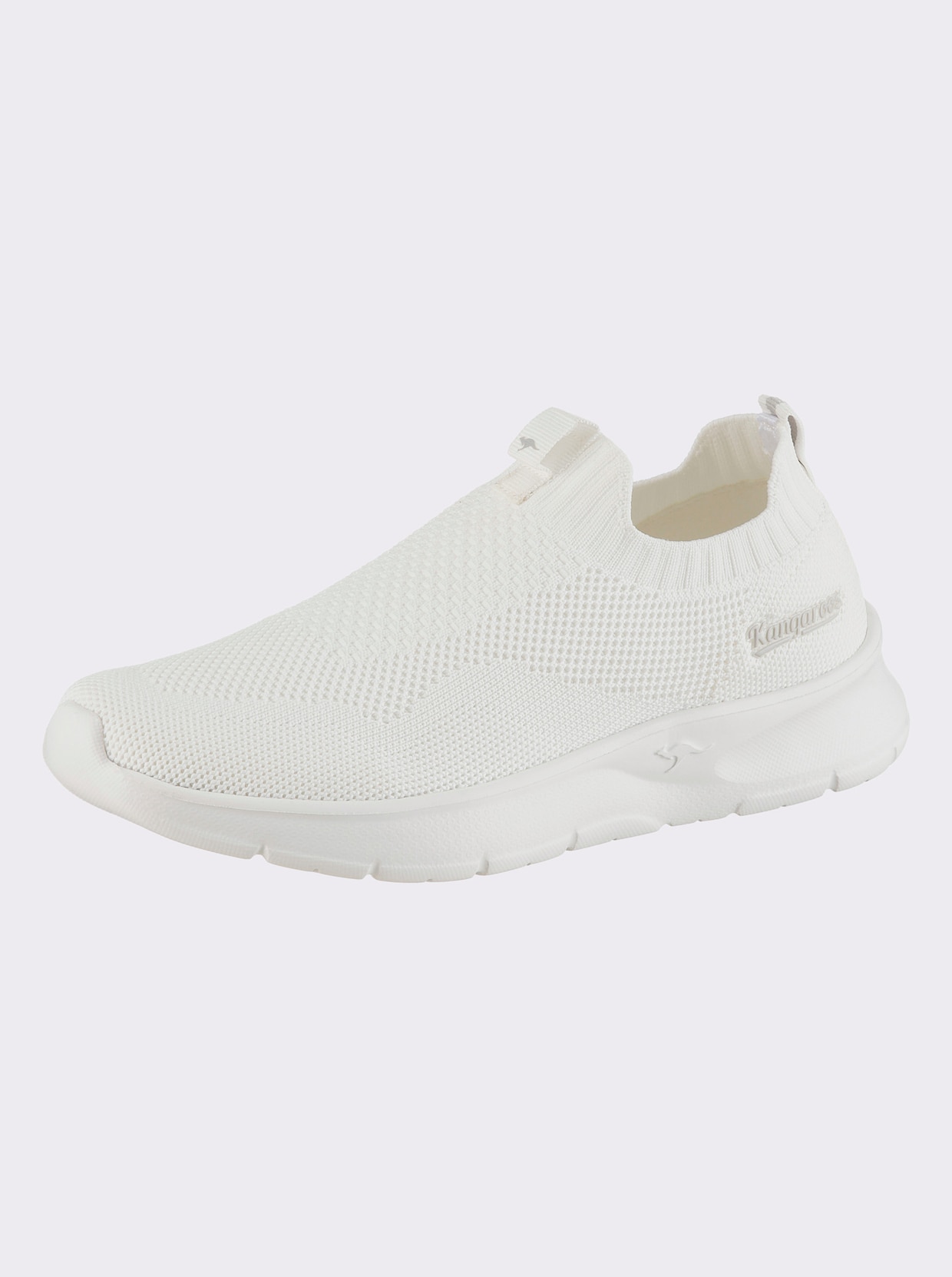KangaROOS Slipery, ľahká sieťovina - biela