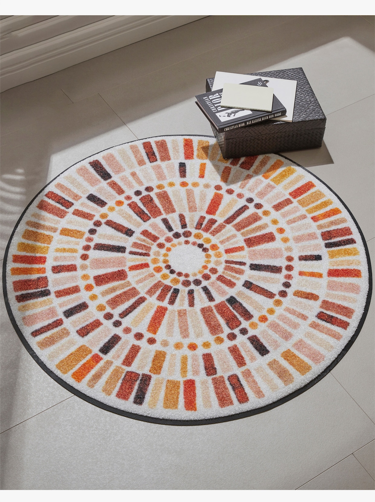 wash+dry by Kleen-Tex Voetmat - terra/beige
