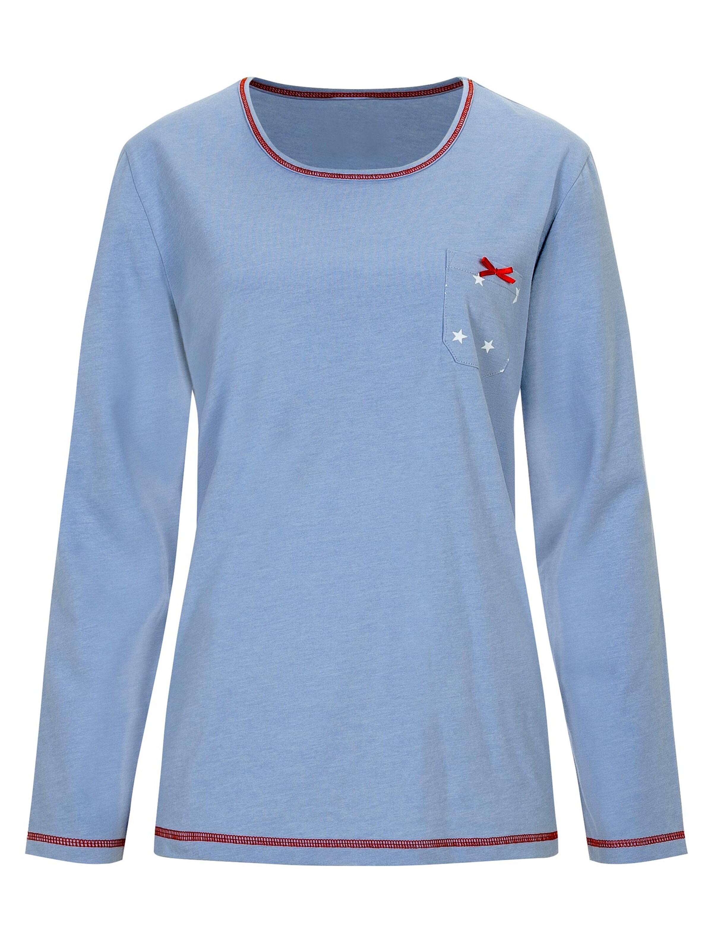 wäschepur Schlafanzüge - blau-bedruckt + blau